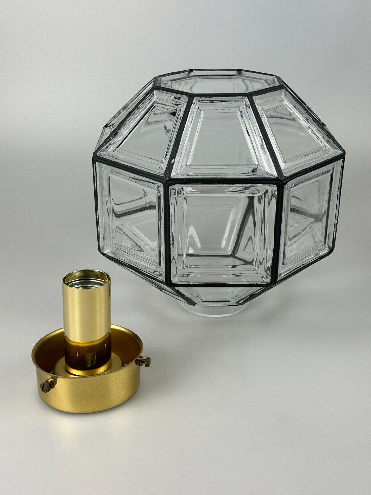 60s 70s lamp light ceiling lamp Limburg Germany glass space age design For Sale 8