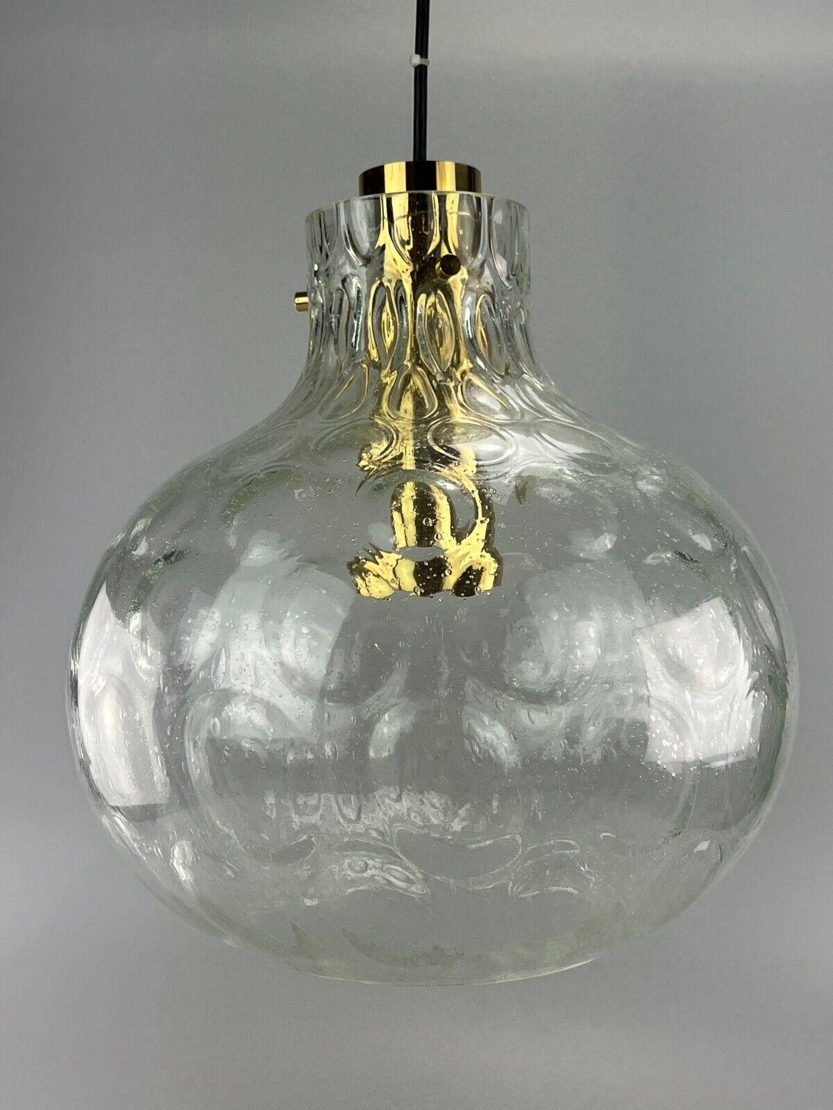 60s 70s lamp light ceiling lamp Limburg Germany glass space age design

Object: ceiling lamp

Manufacturer: Glashütte Limburg

Condition: good

Age: around 1960-1970

Dimensions:

Diameter = 34cm
Height = 36.5cm

Other notes:

E27 socket

The