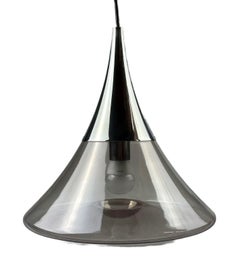 60s 70s lamp light ceiling lamp Limburg Germany glass space age design