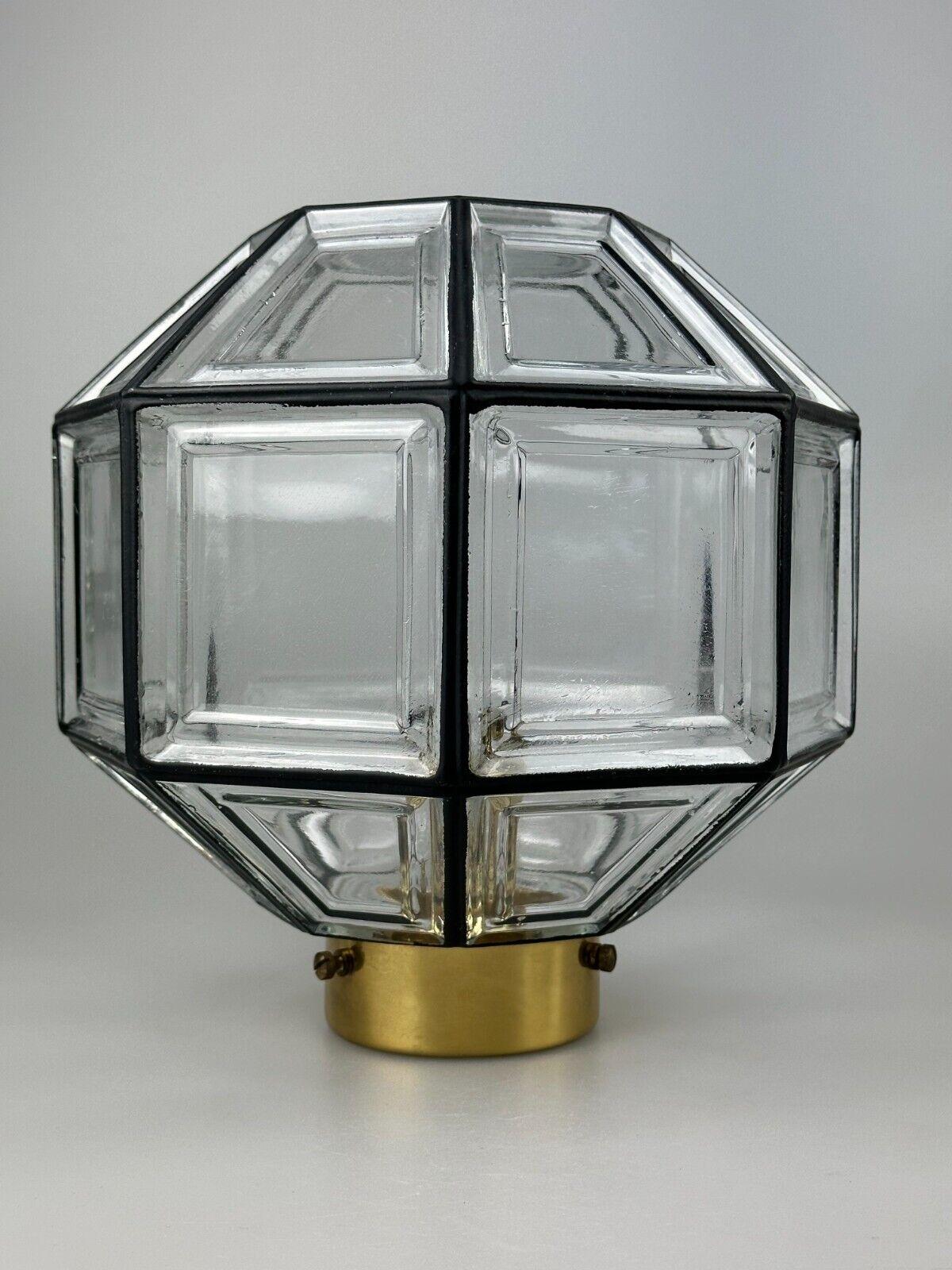 60s 70s lamp light ceiling lamp Limburg Germany glass space age design For Sale 2