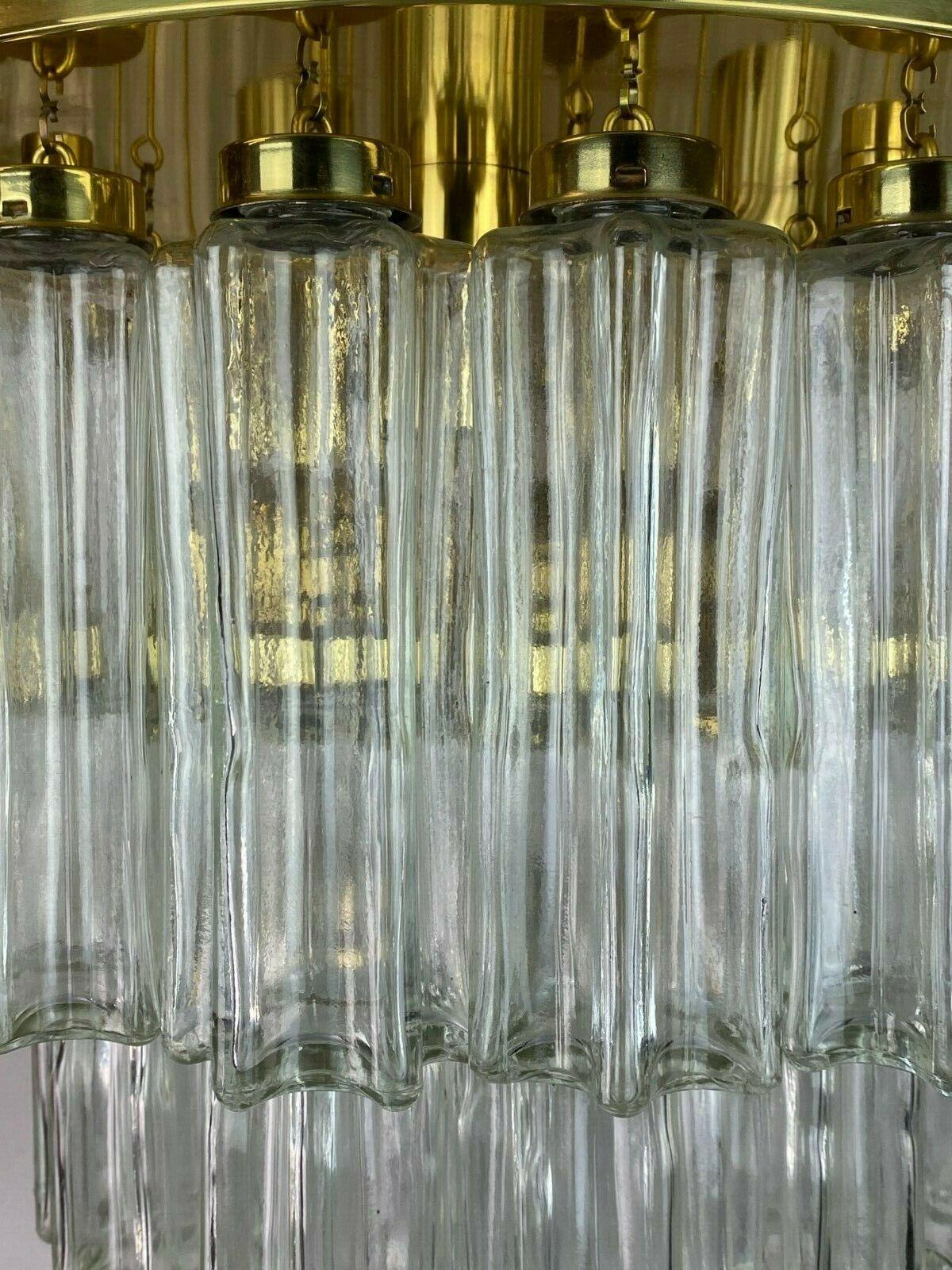 Lampe à suspension des années 60 et 70, design lustre en verre Limburg en vente 5