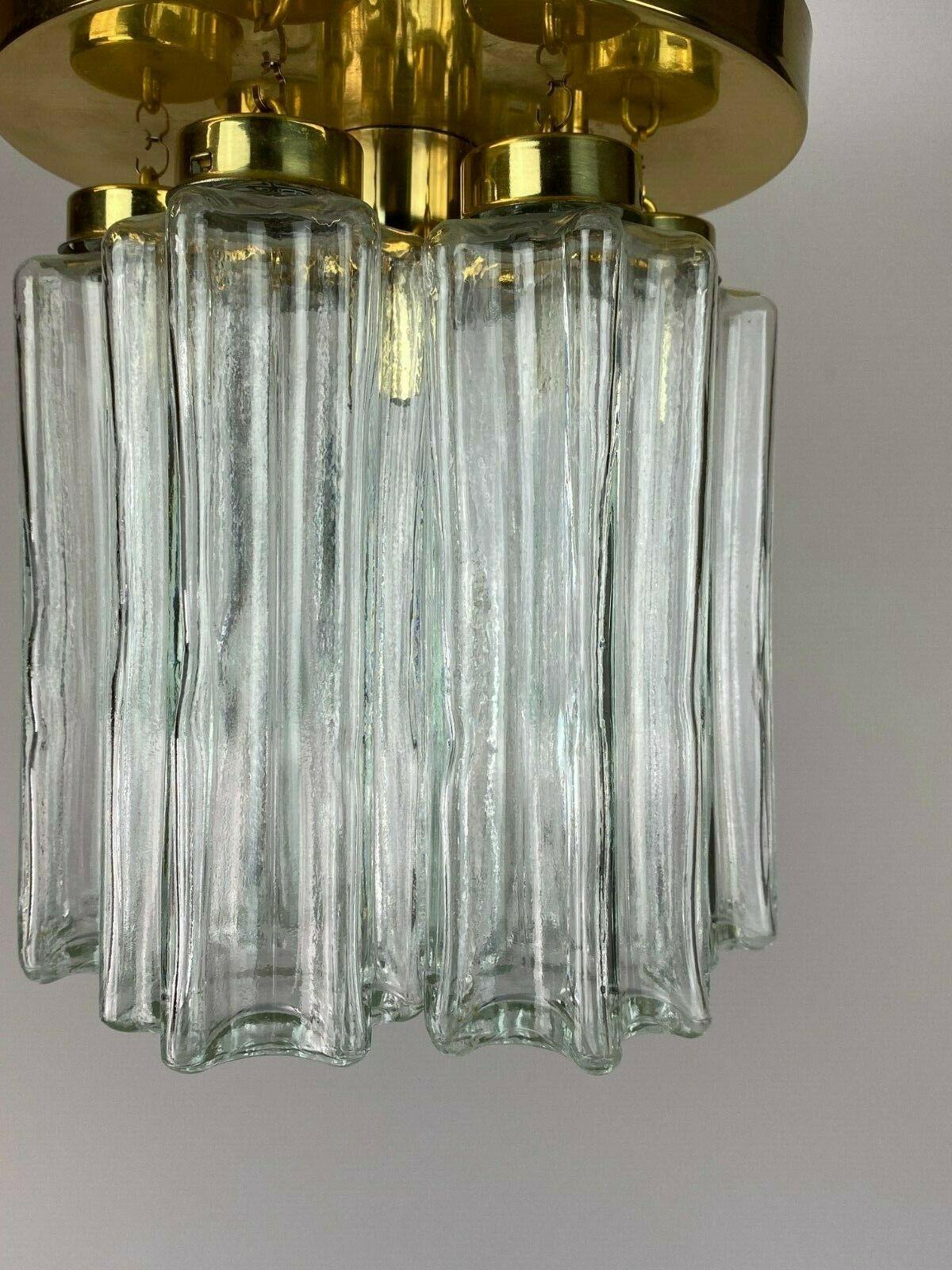 60s 70s Lamp Light Ceiling Lamp Limburg Glass Chandelier Design For Sale 1