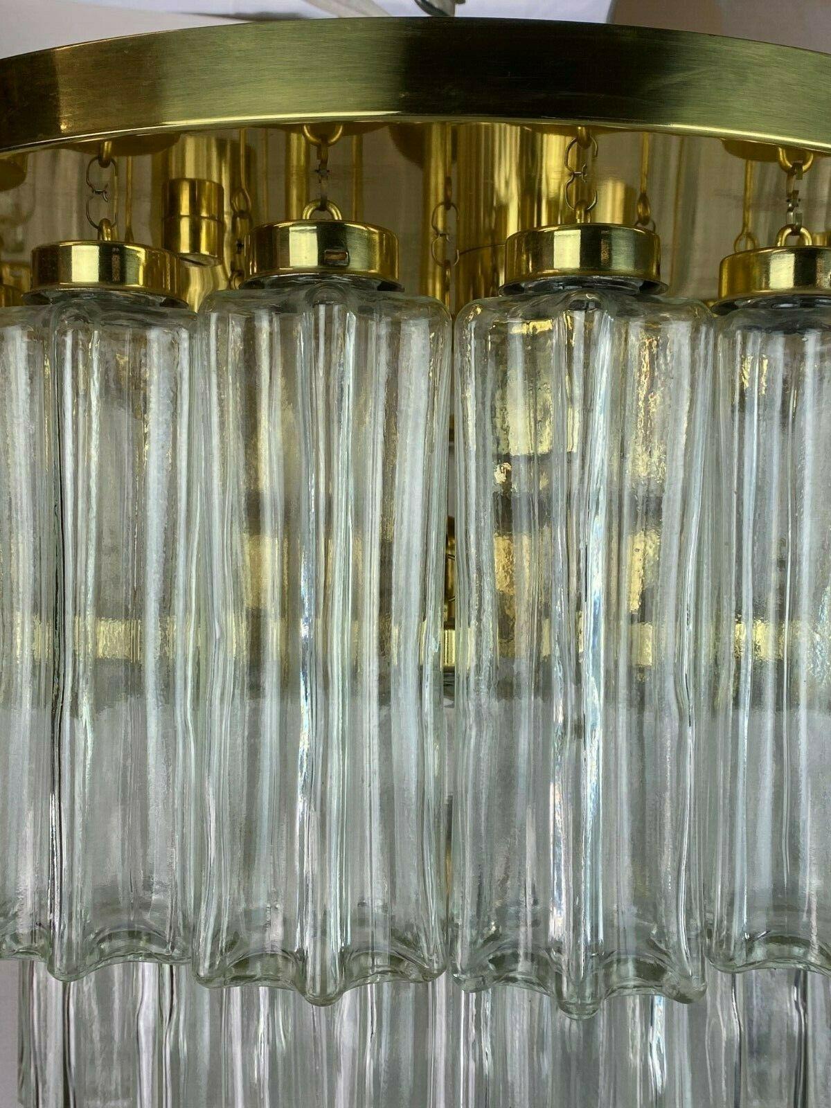 Lampe à suspension des années 60 et 70, design lustre en verre Limburg en vente 2