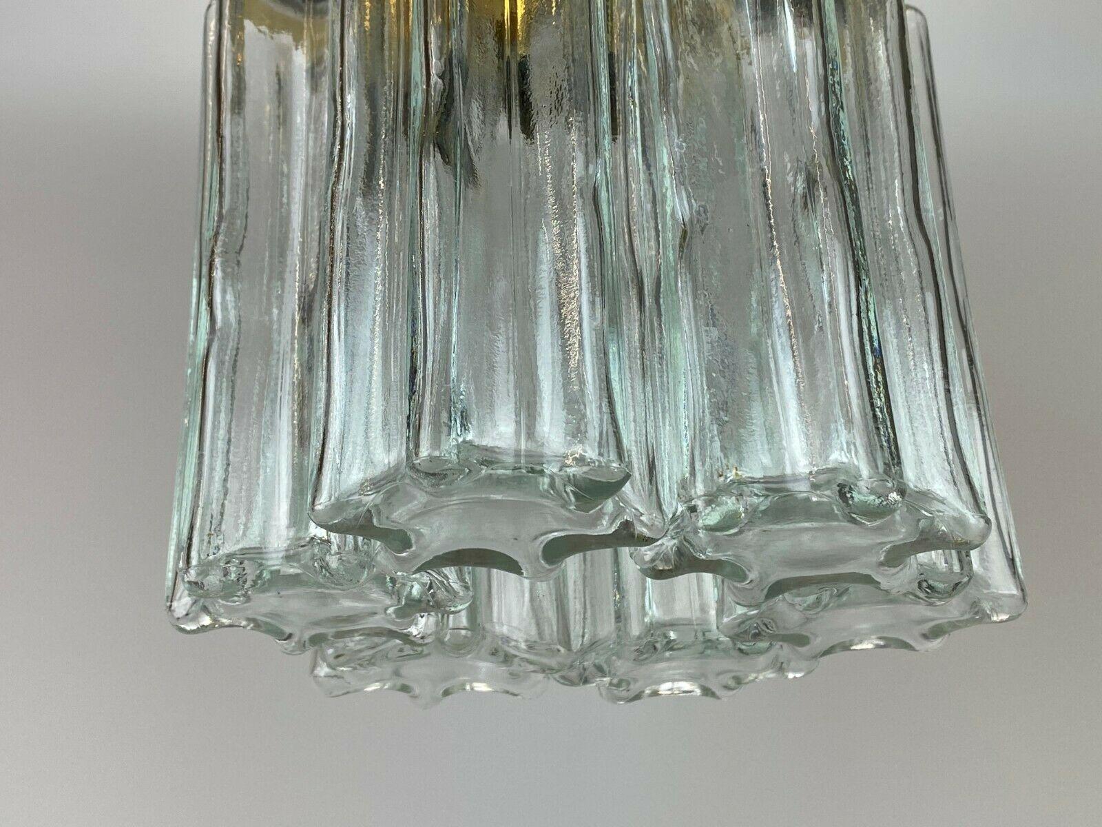 60s 70s Lamp Light Ceiling Lamp Limburg Glass Chandelier Design For Sale 2