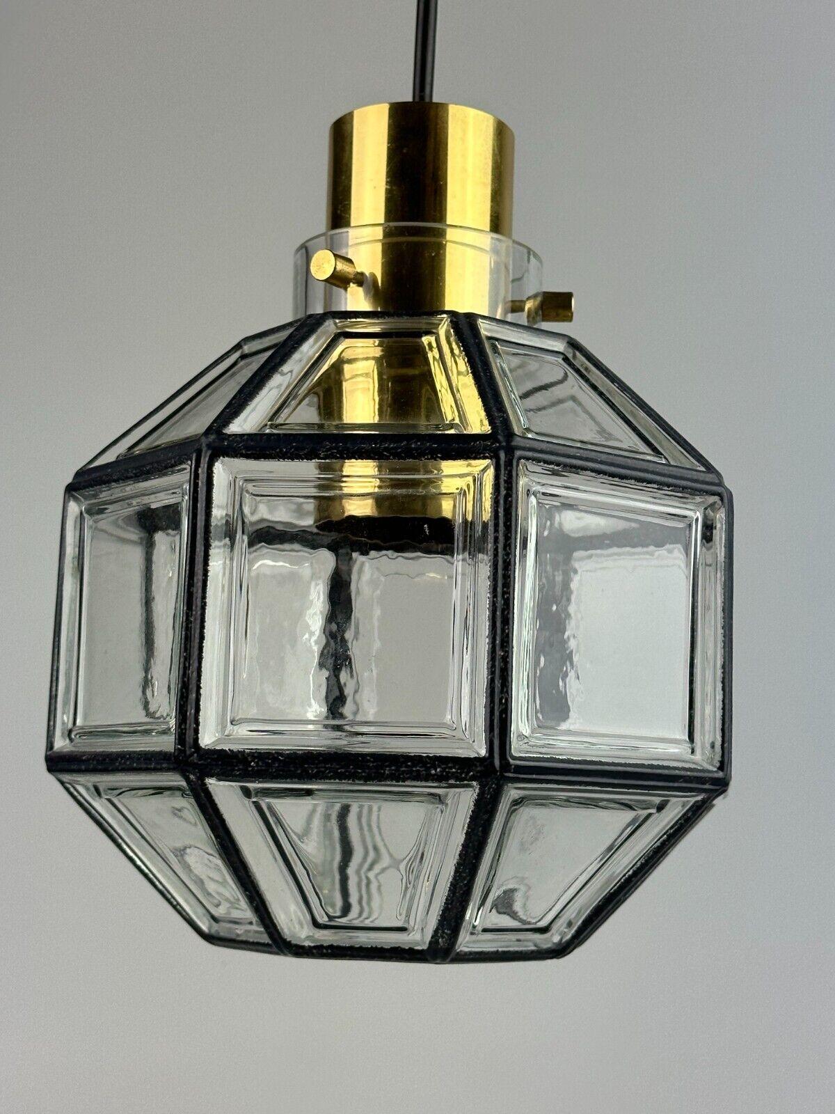 German 60s 70s lamp light ceiling lamp Limburg glass space age design 60s 70s