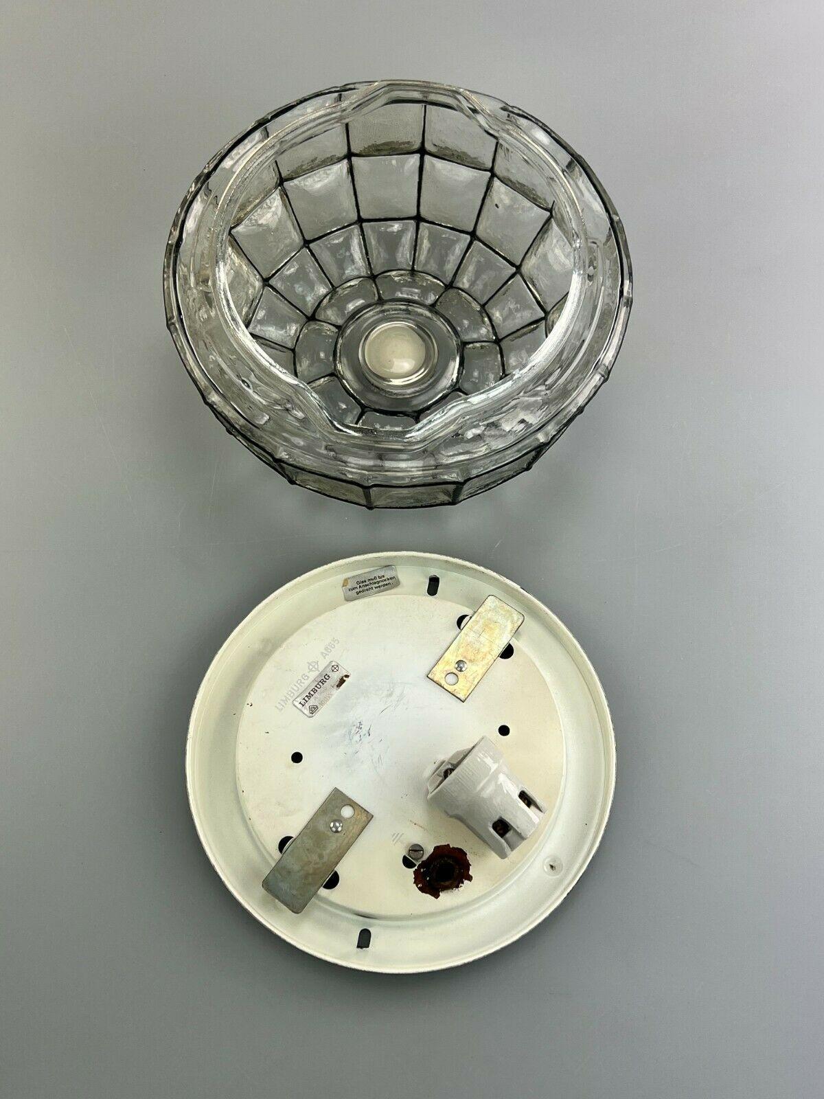60s 70s Lamp Light Ceiling Lamp Limburg Glass Space Age Design  4