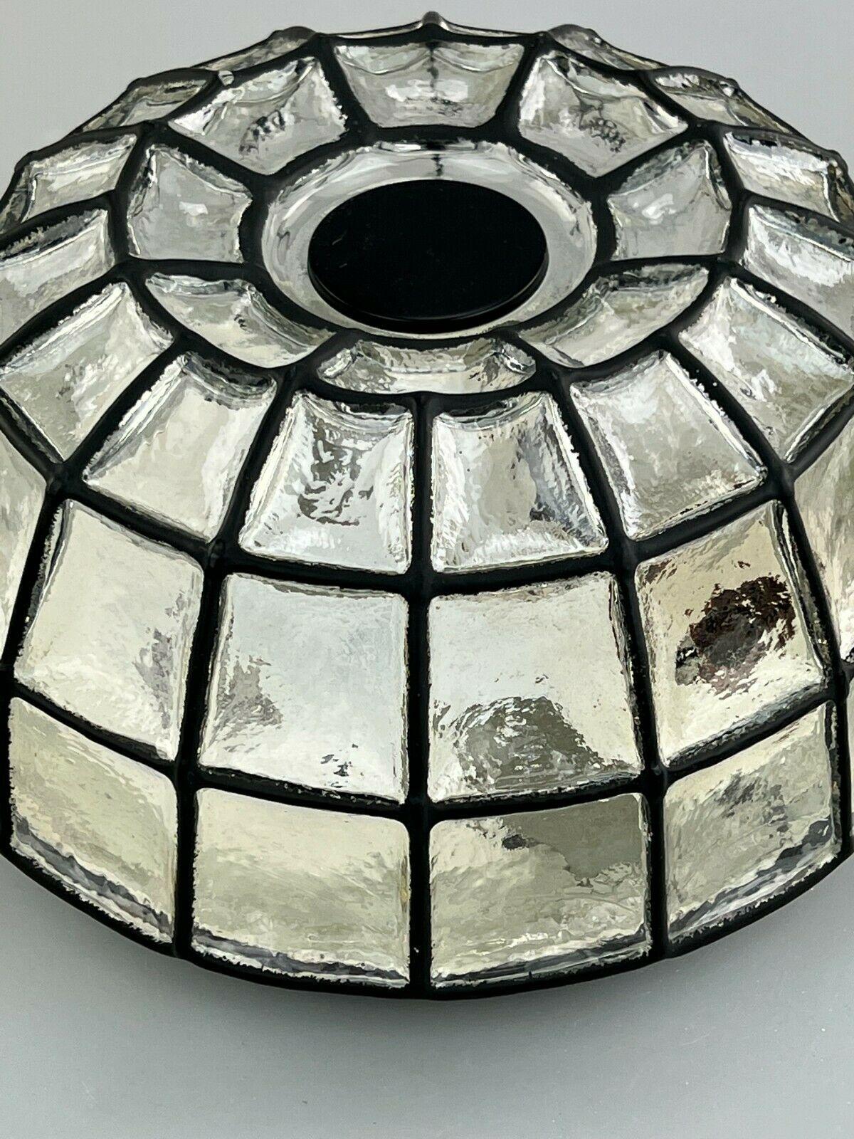 60s 70s Lamp Light Ceiling Lamp Limburg Glass Space Age Design  In Good Condition In Neuenkirchen, NI