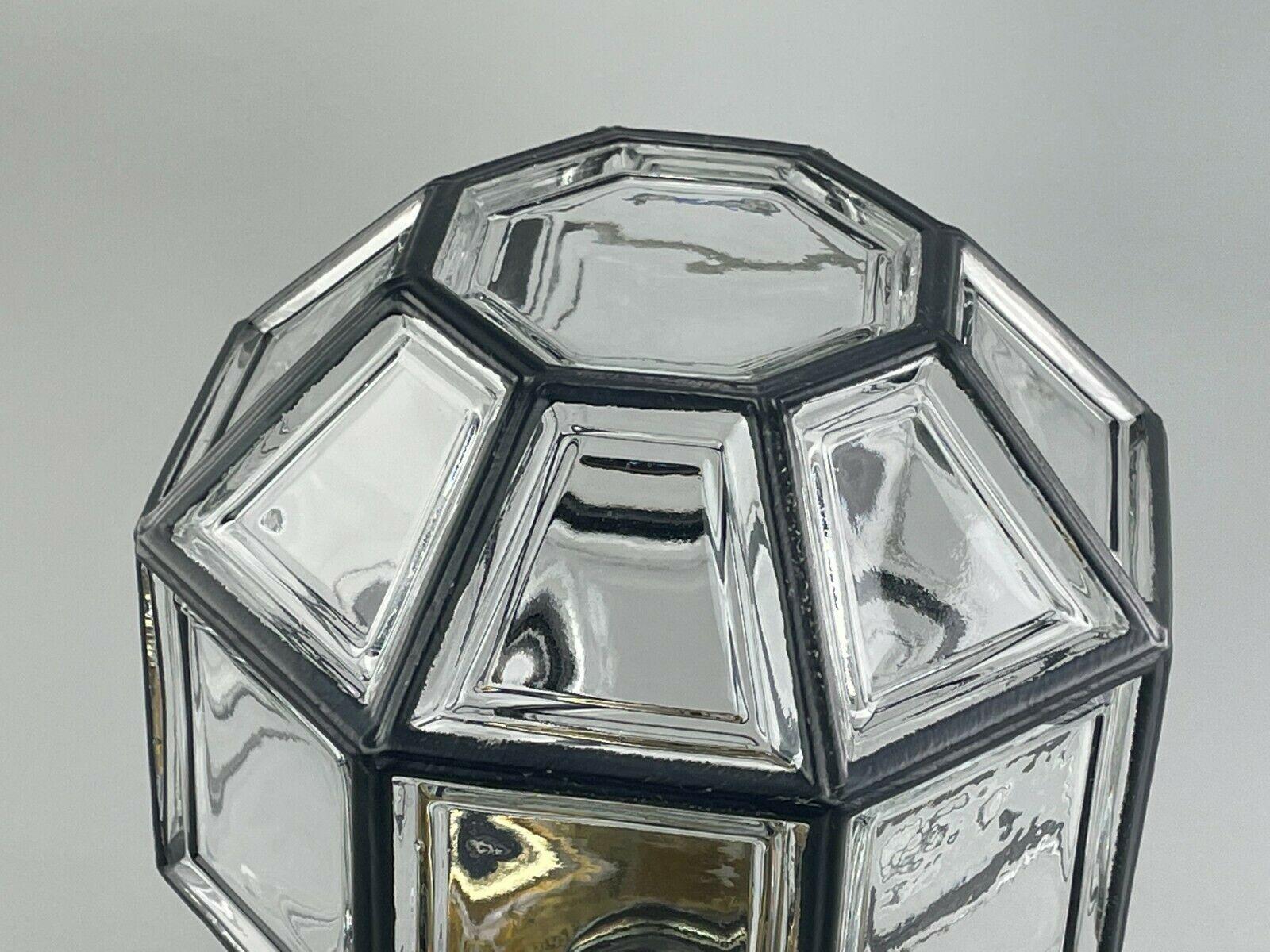Fin du 20e siècle Plafonnier en verre Limburg, design de l'ère spatiale, années 60 70 en vente