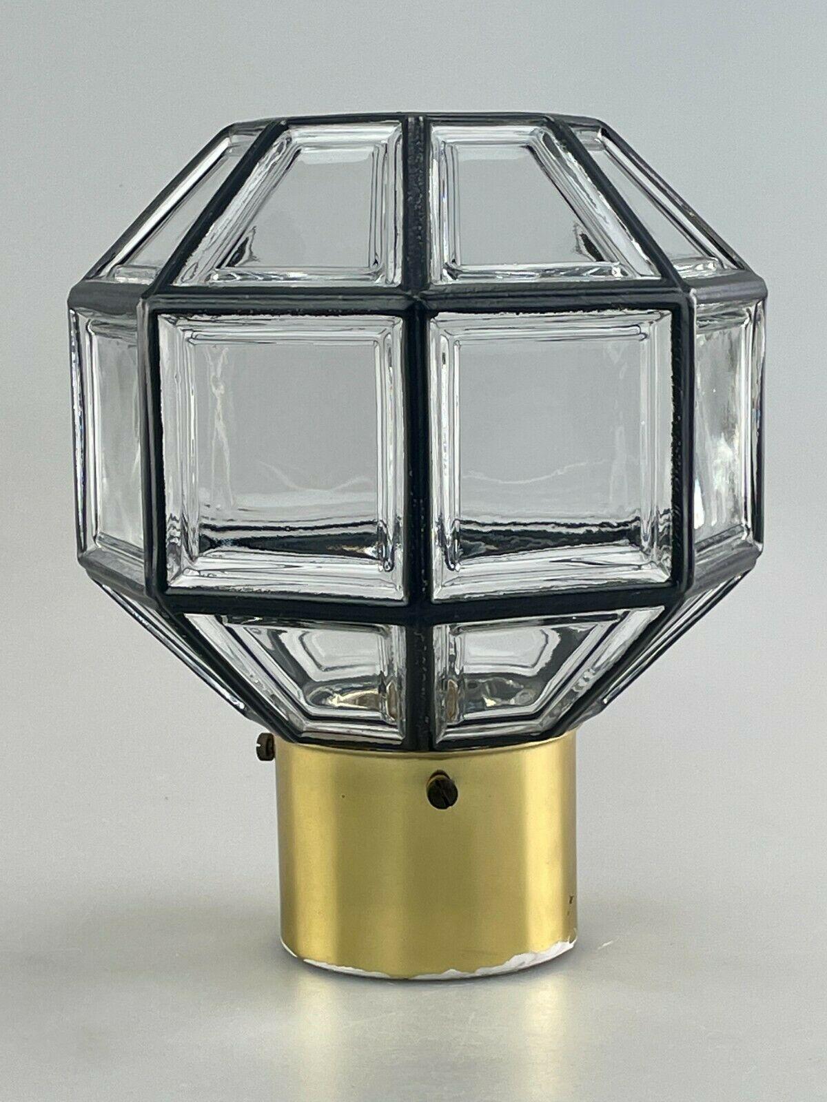Metal 60s 70s Lamp Light Ceiling Lamp Limburg Glass Space Age Design For Sale