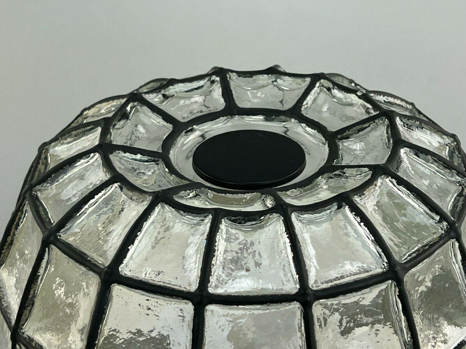 60s 70s Lamp Light Ceiling Lamp Limburg Glass Space Age Design  1