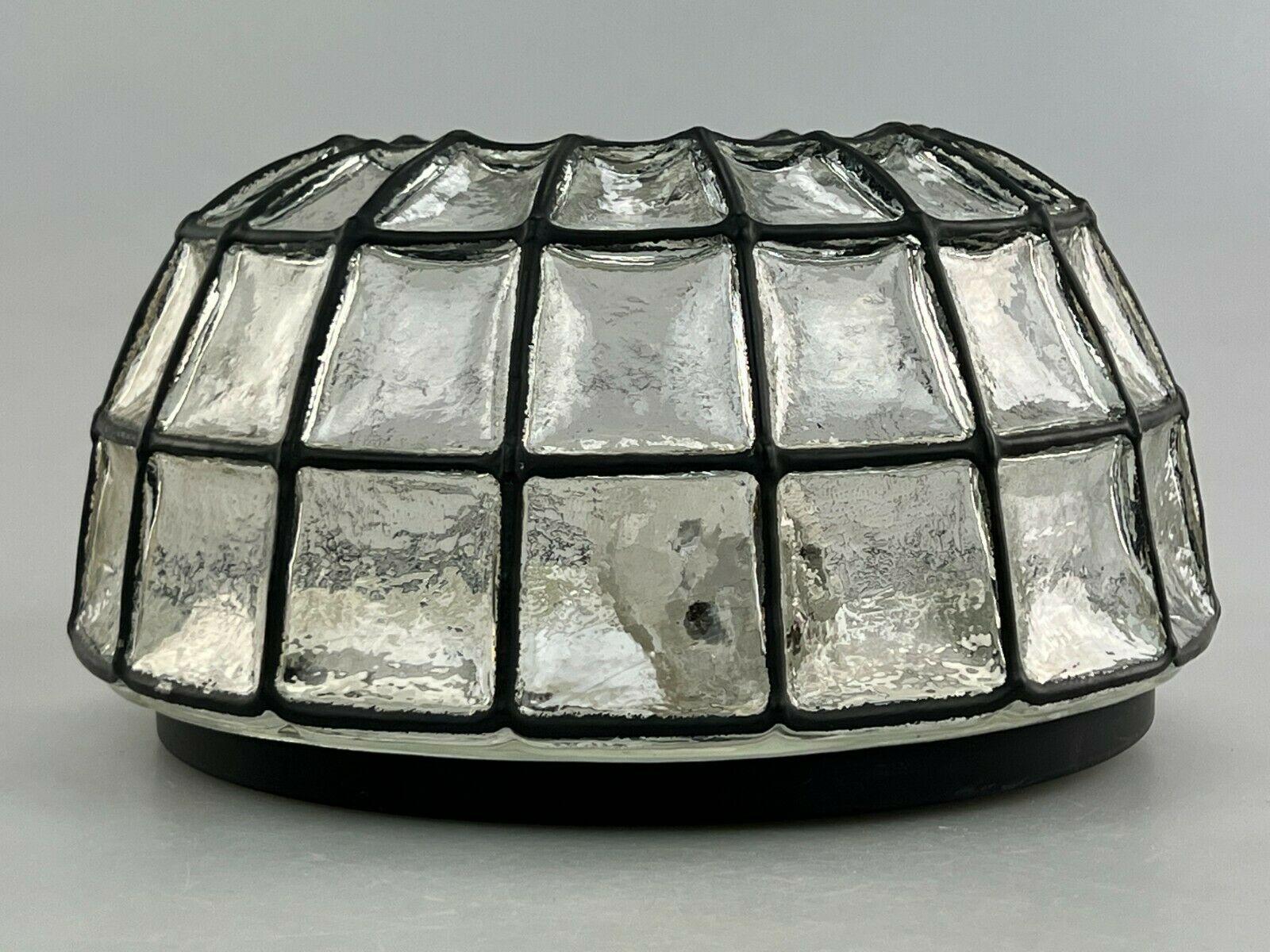 60s 70s Lamp Light Ceiling Lamp Limburg Glass Space Age Design  2