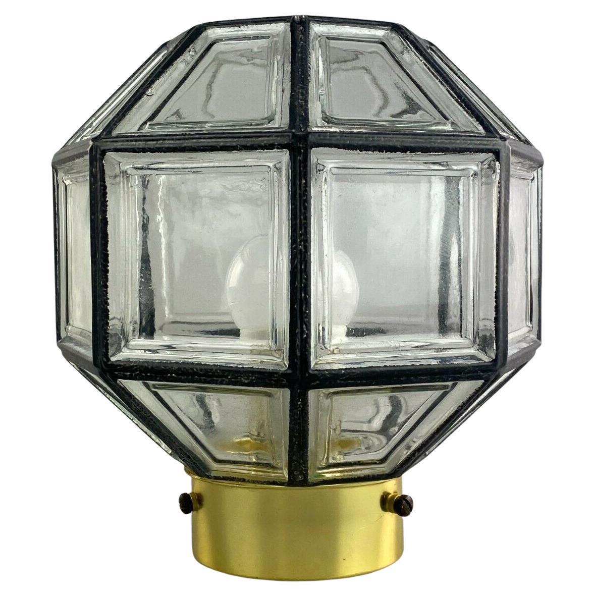 60er-Jahre-Deckenleuchte aus Glas, Space Age Design, 60er-Jahre
