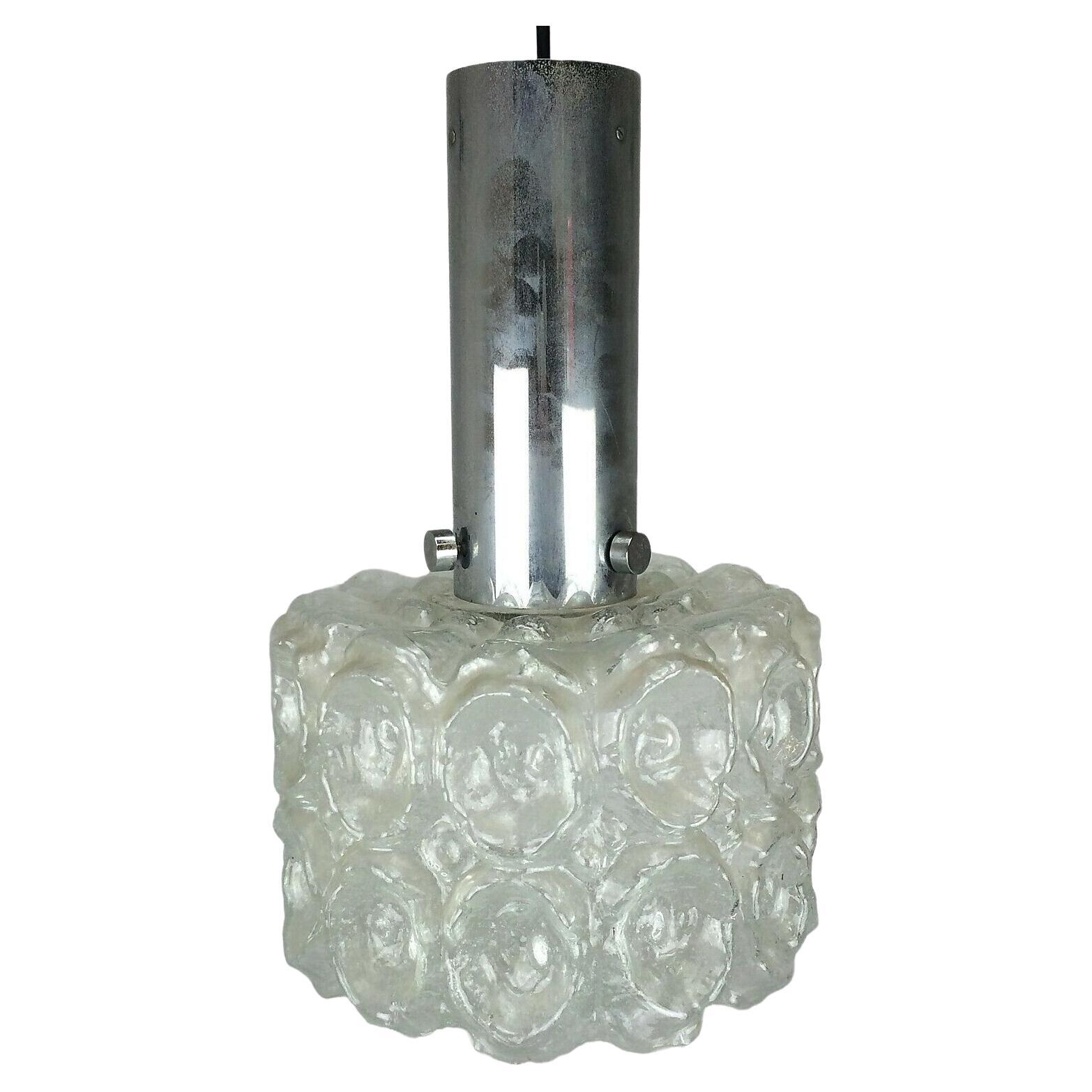 60s 70s Lamp Light Ceiling Lamp Limburg Glass Space Age Design