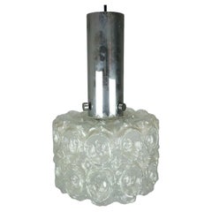 Vintage 60s 70s Lamp Light Ceiling Lamp Limburg Glass Space Age Design