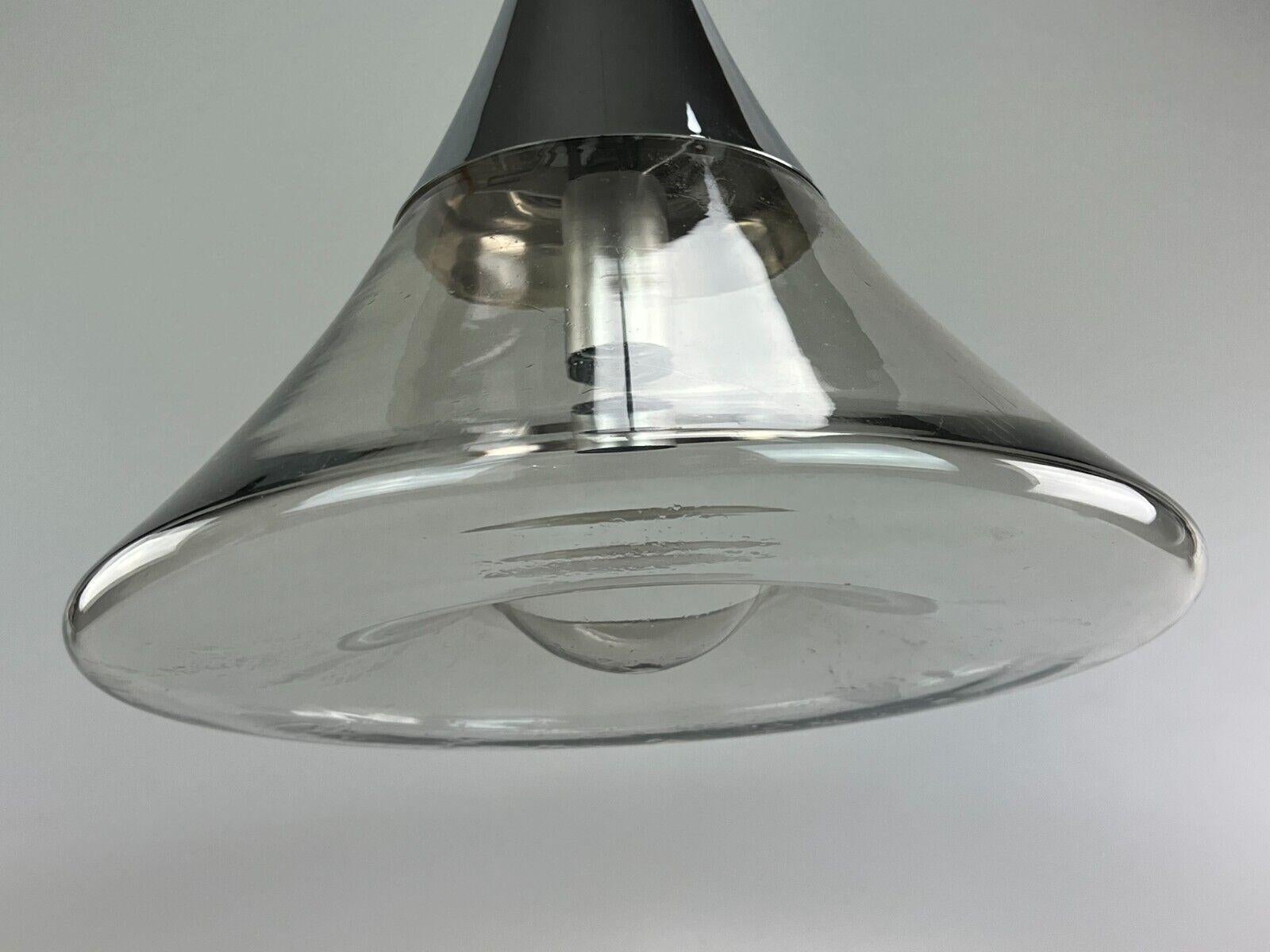 60s 70s Lamp Light Ceiling Lamp Pendant Lamp Limburg Glass Space Age Design In Good Condition For Sale In Neuenkirchen, NI