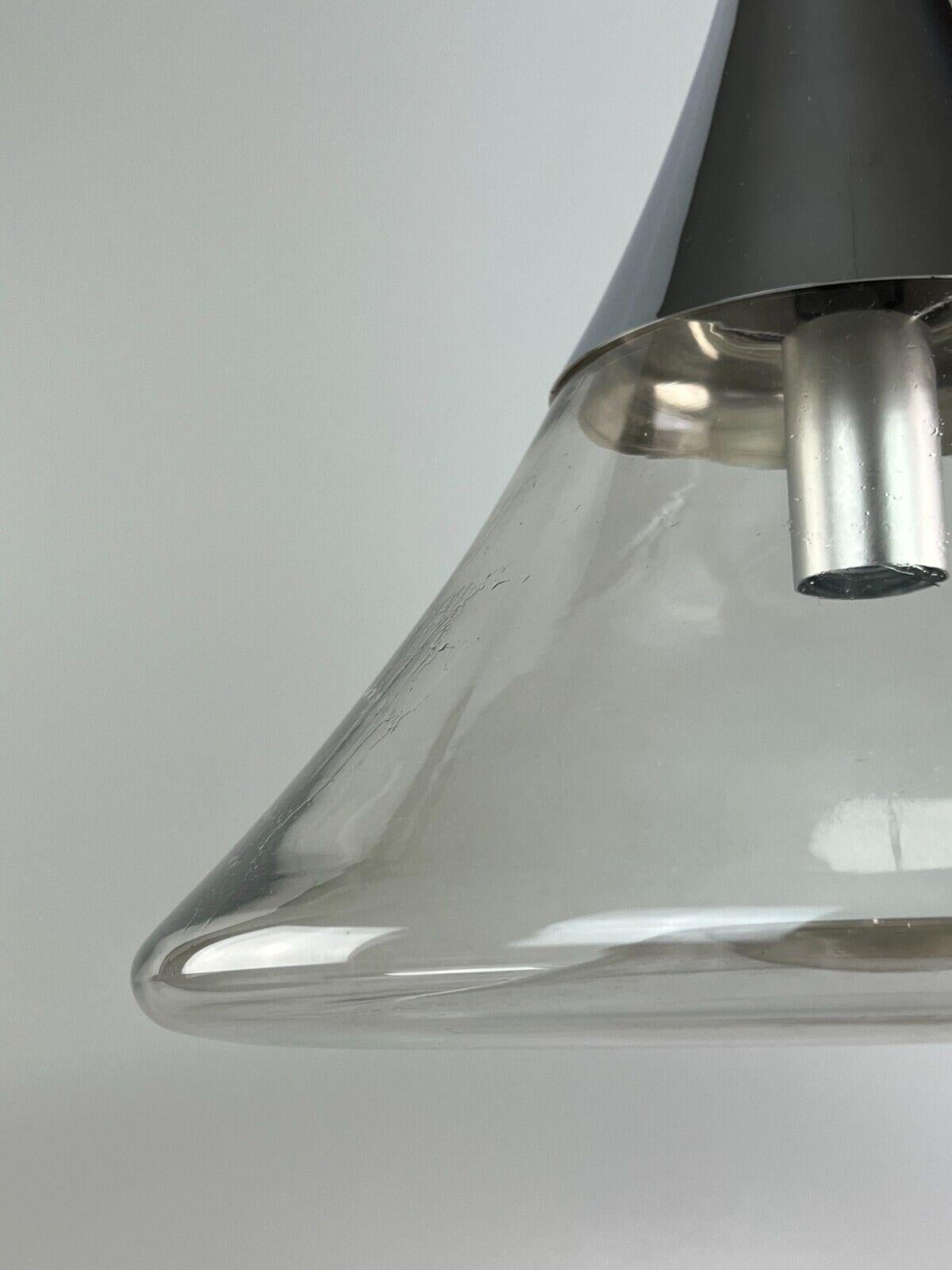 Late 20th Century 60s 70s Lamp Light Ceiling Lamp Pendant Lamp Limburg Glass Space Age Design For Sale