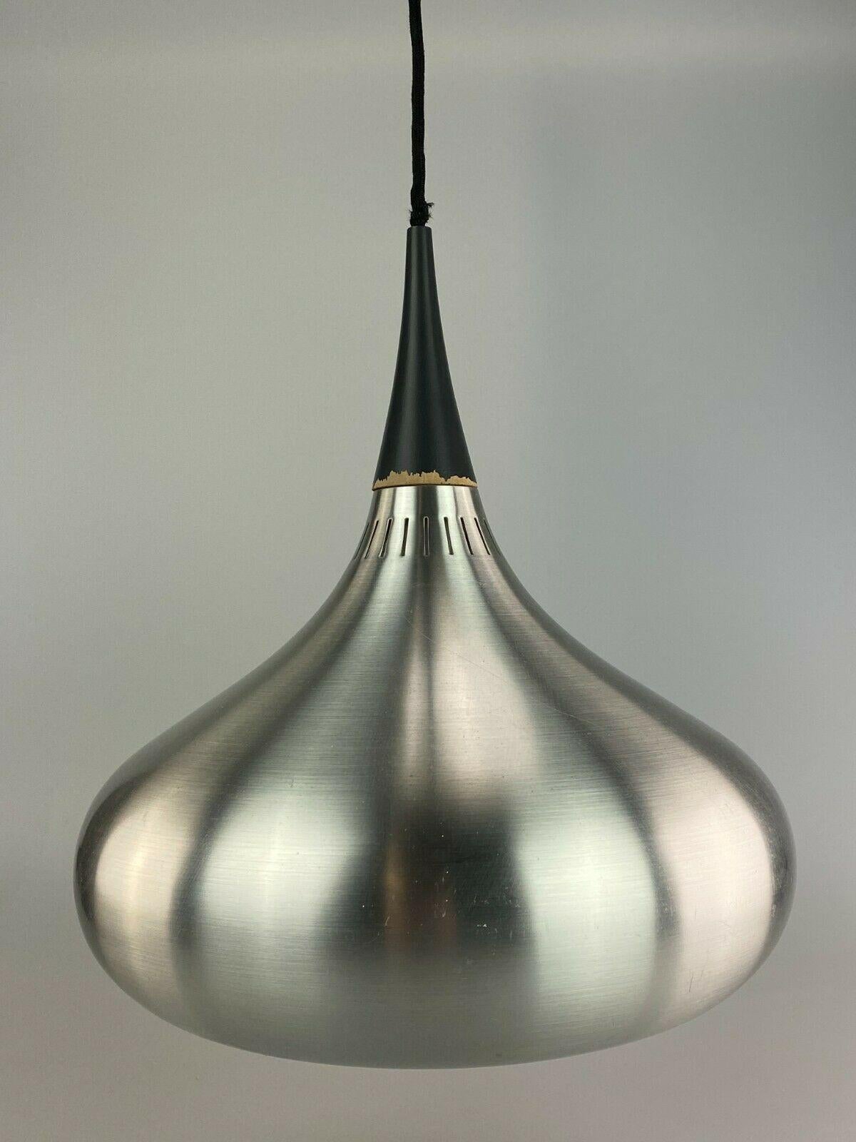 60s 70s Lamp Light Ceiling Lamp Sheet Metal Space Age Danish Denmark Design In Fair Condition For Sale In Neuenkirchen, NI
