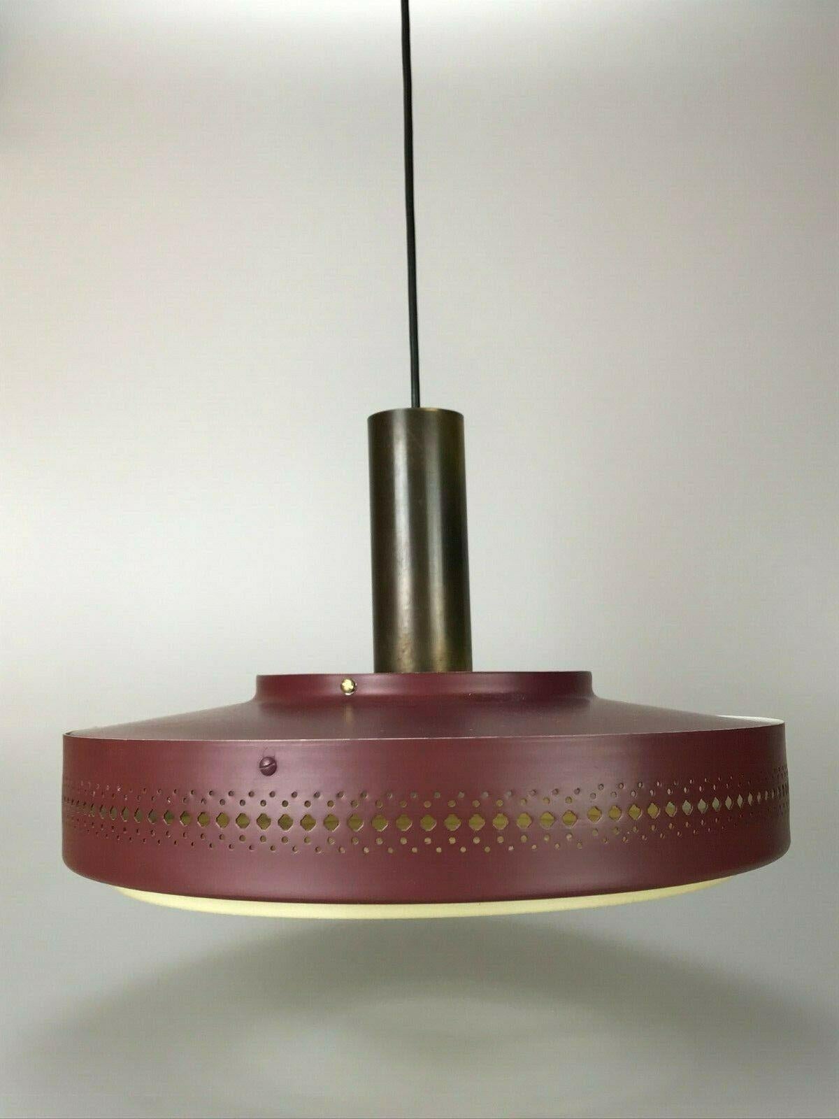 60s 70s Lamp Light Ceiling Lamp Sheet Metal Space Age Danish Denmark Design In Good Condition In Neuenkirchen, NI