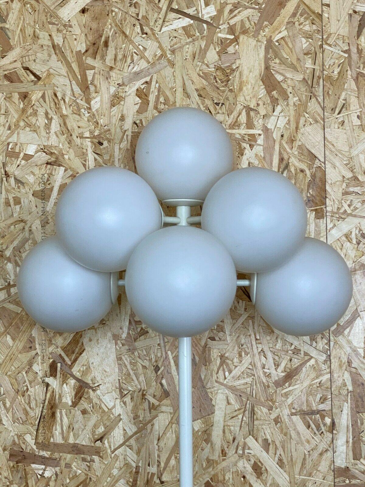 Late 20th Century 60s 70s Lamp Light Floor Lamp E.R. Nele Temde Ball Lamp Switzerland For Sale