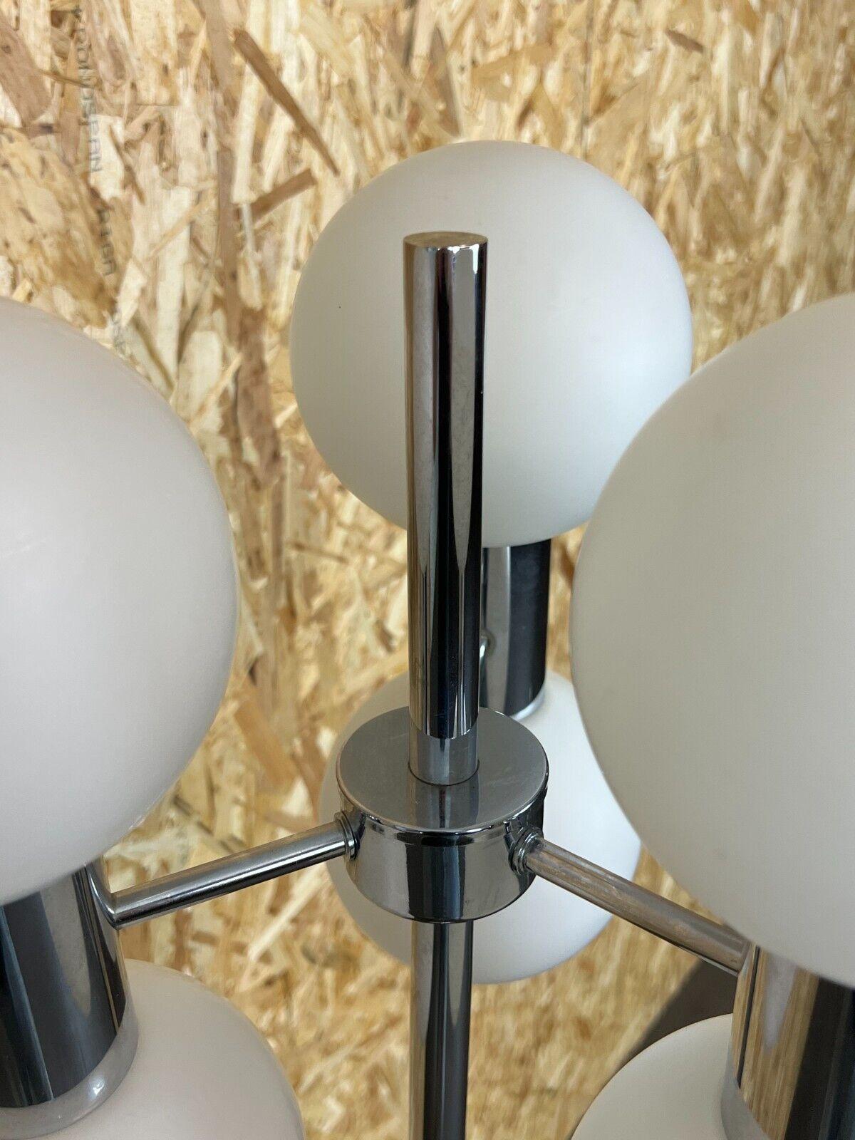Lampen-Stehlampe aus Metallglas, Space Age Design, 60er- und 70er-Jahre im Angebot 6