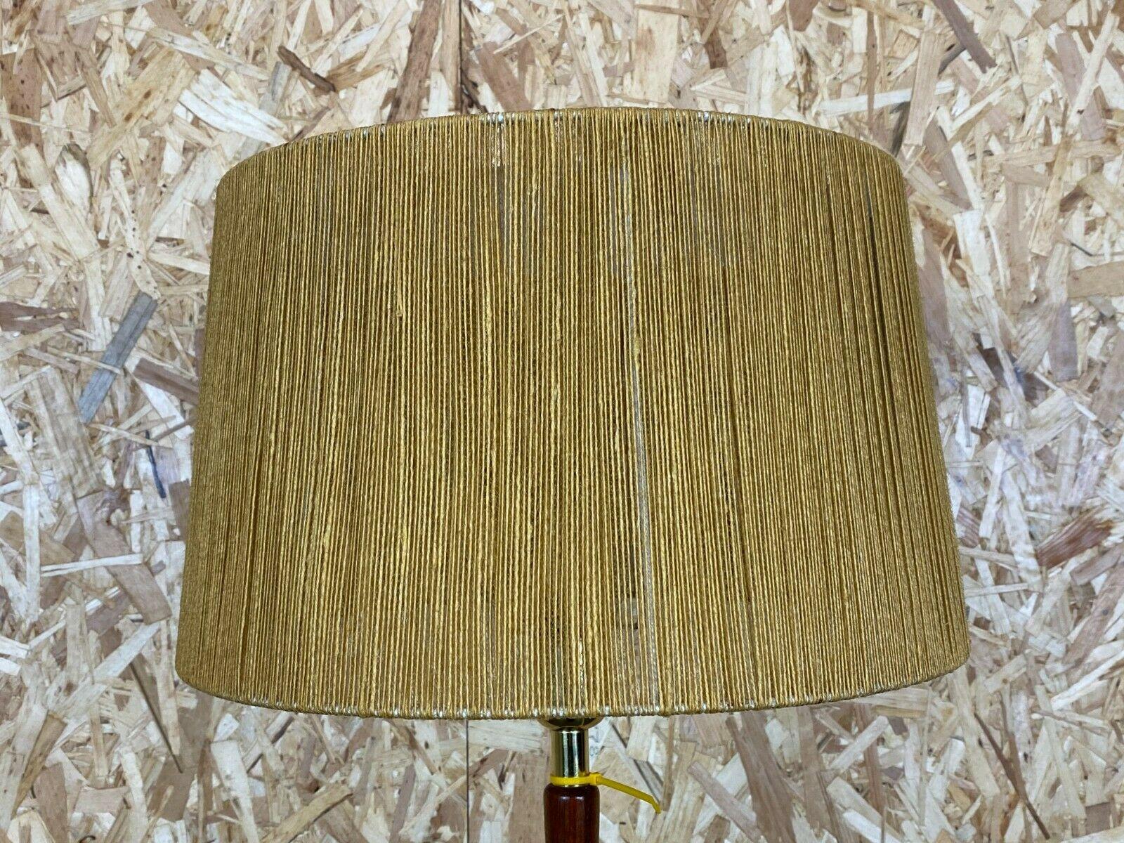 60s 70s Lamp Light Floor Lamp Temde Teak Space Age Design In Good Condition For Sale In Neuenkirchen, NI