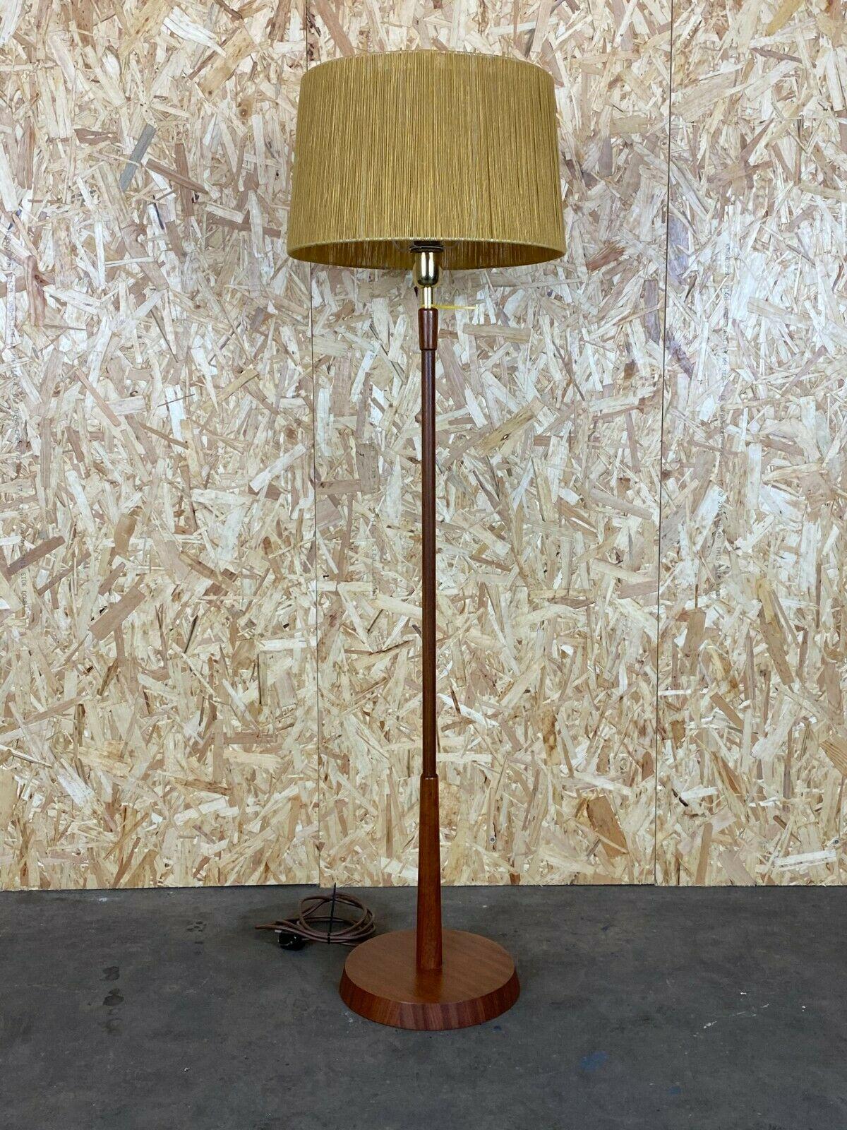 Metal 60s 70s Lamp Light Floor Lamp Temde Teak Space Age Design For Sale