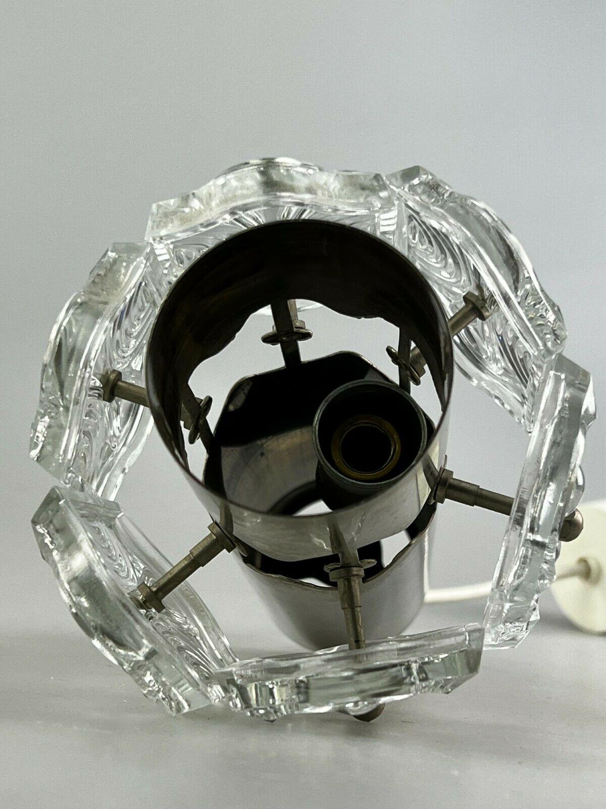 Plafonnier en verre, lampe suspendue, design ère spatiale, années 60 en vente 6