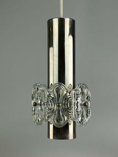 60s 70s Lamp Light Glass Ceiling Lamp Hanging Lamp Space Age Design