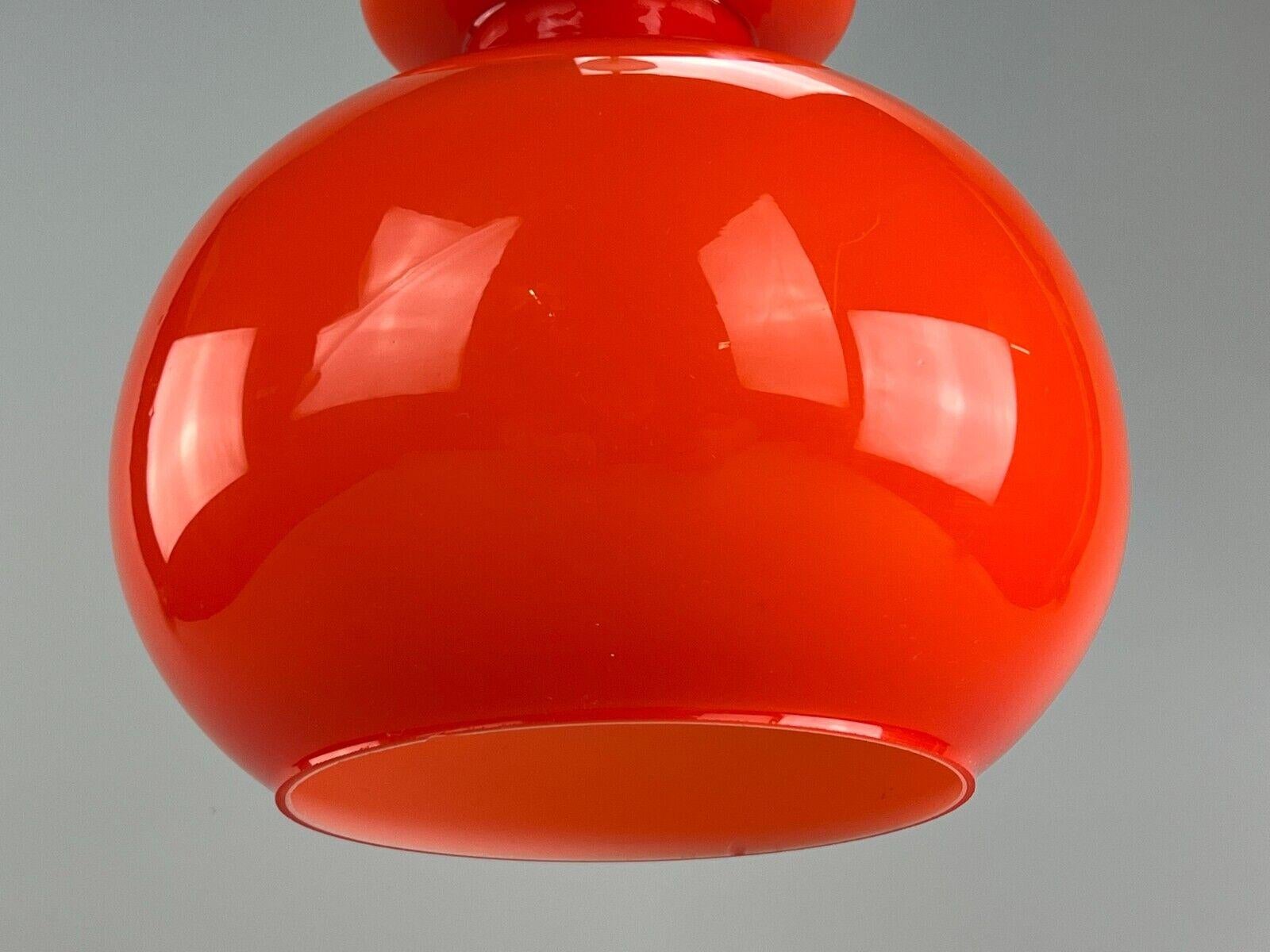 Metallo 60s 70s Lamp Light Hanging Lamp Ceiling Lamp Space Age Design Chrome Glass