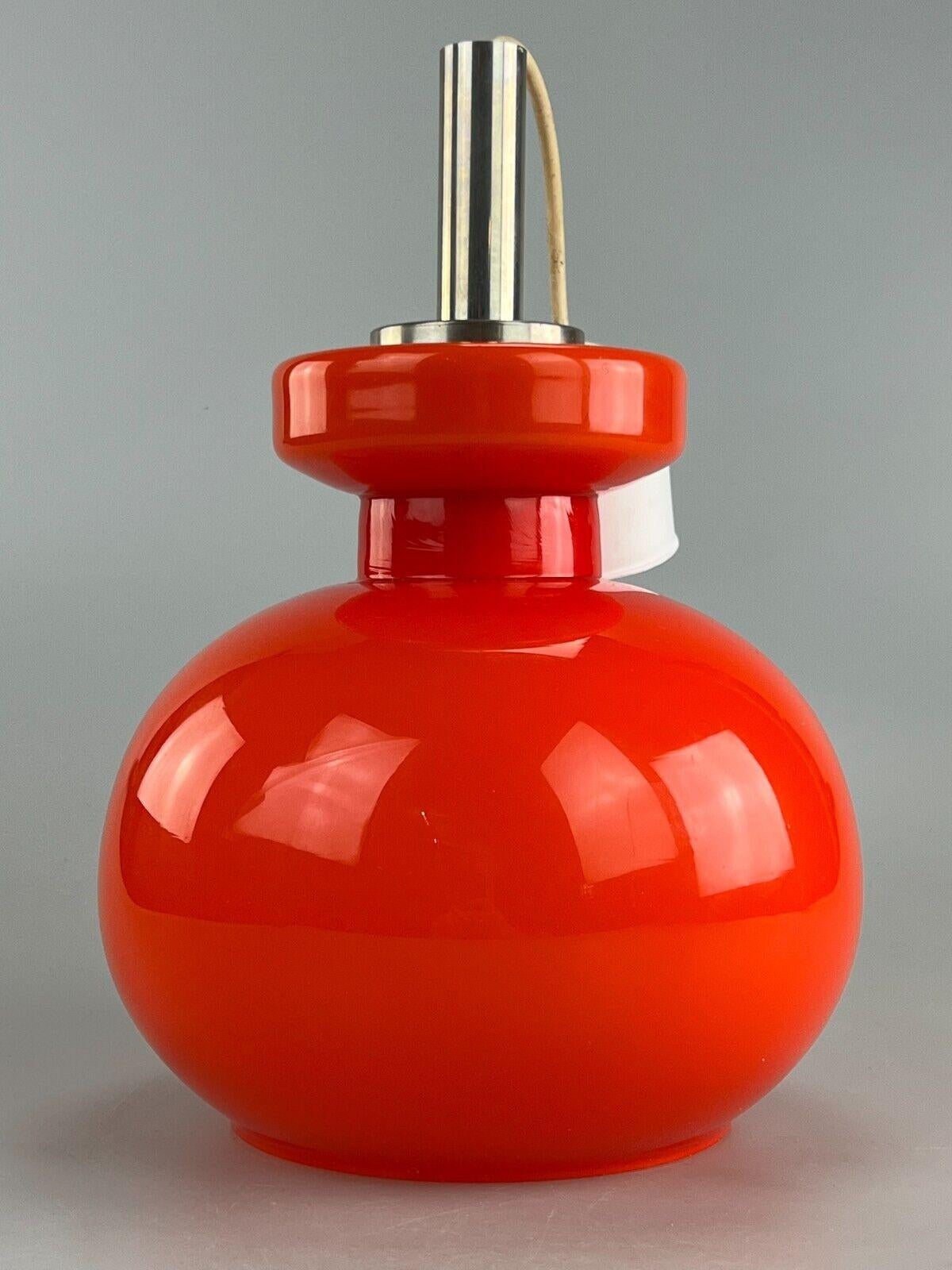 60s 70s Lamp Light Hanging Lamp Ceiling Lamp Space Age Design Chrome Glass 2