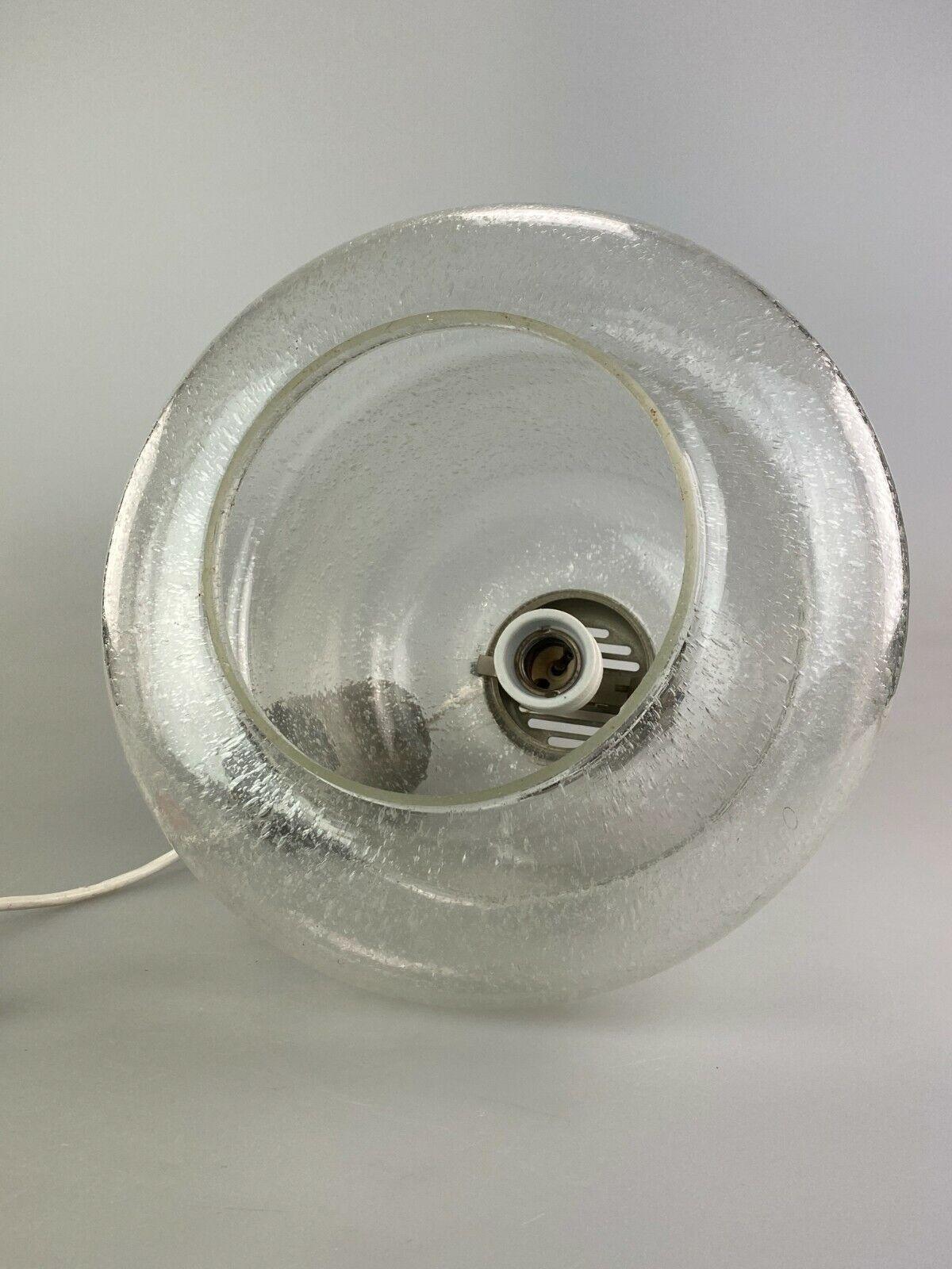 60s 70s Lamp Light Hanging Lamp Glass Ceiling Lamp Space Age Design For Sale 4