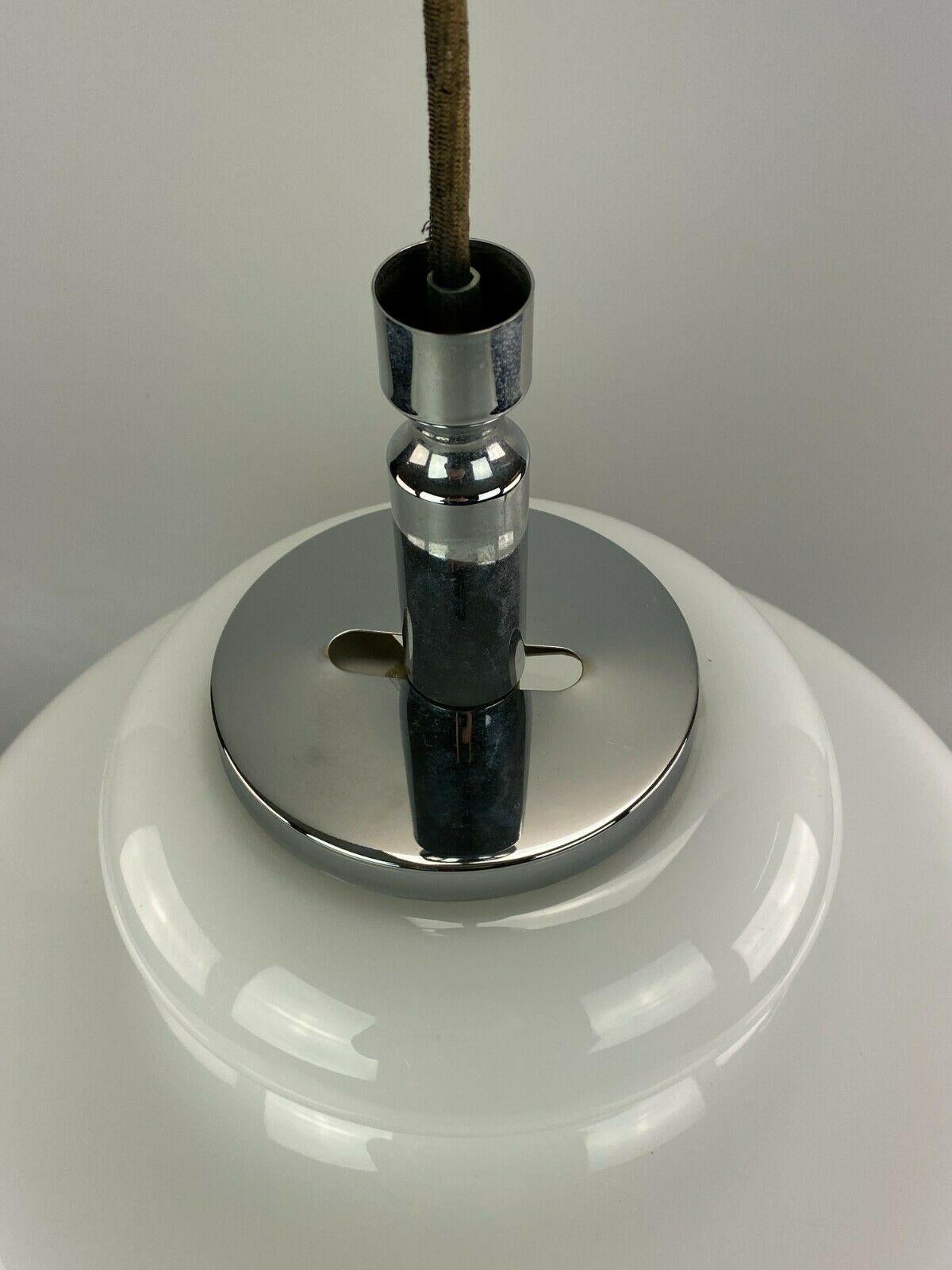 Lampe suspendue en verre des années 60 et 70, design de l'ère spatiale 2