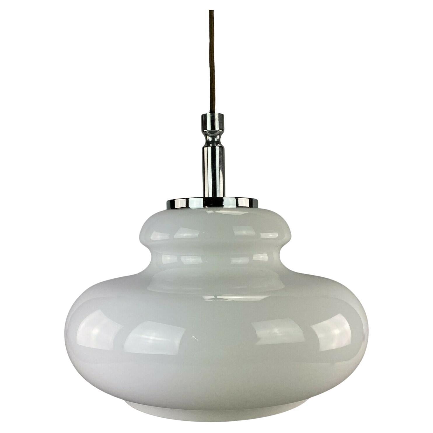 Lampe suspendue en verre des années 60 et 70, design de l'ère spatiale