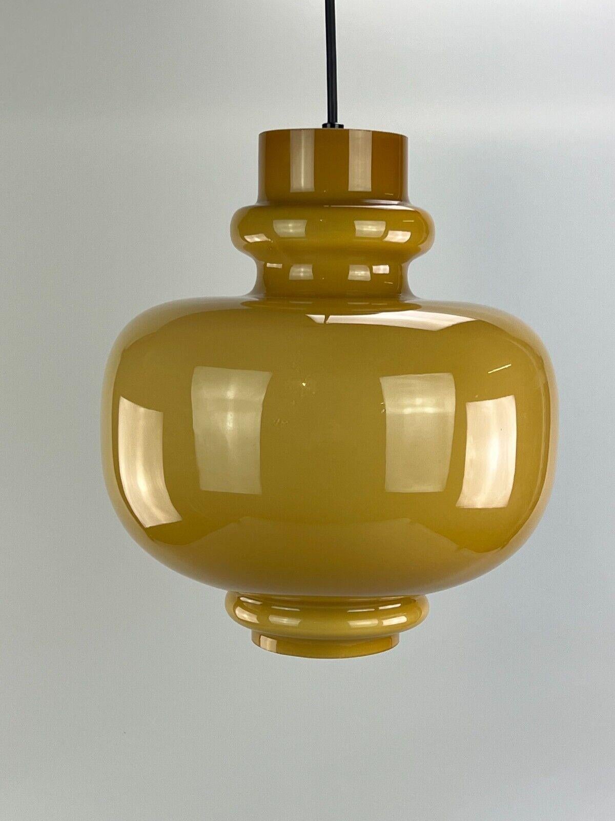 60s 70s Lamp Light Hanging Lamp Hans Agne Jakobsson for Staff Mustard Yellow For Sale 3