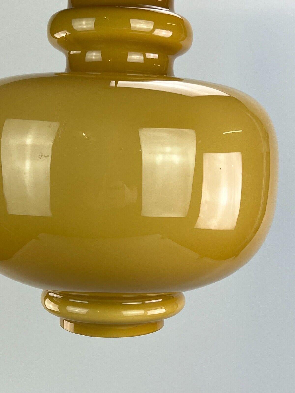 60s 70s Lamp Light Hanging Lamp Hans Agne Jakobsson for Staff Mustard Yellow For Sale 1
