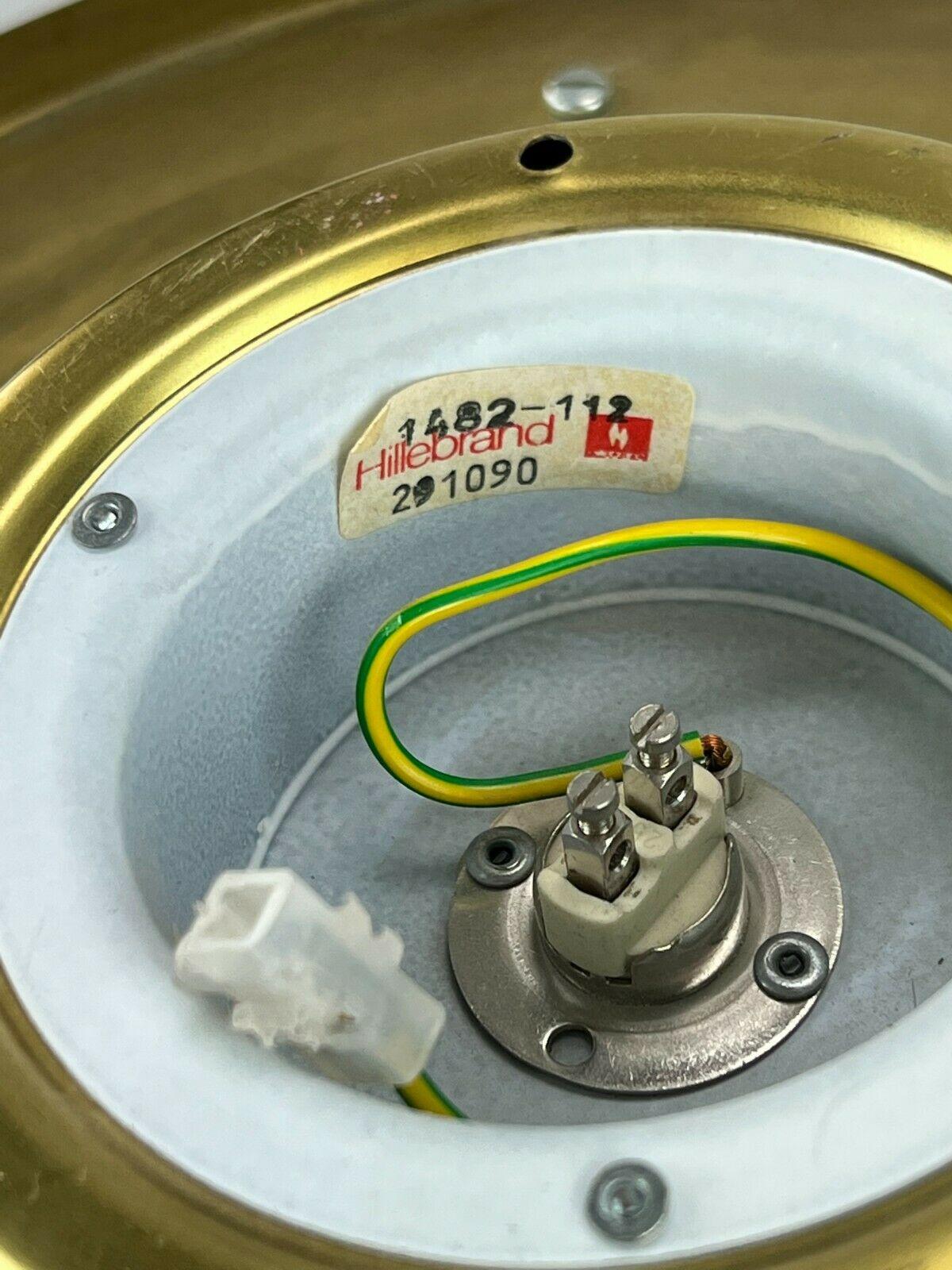 Plafonière lumineuse encastrée en verre de glace Hillebrand, années 60/70 5