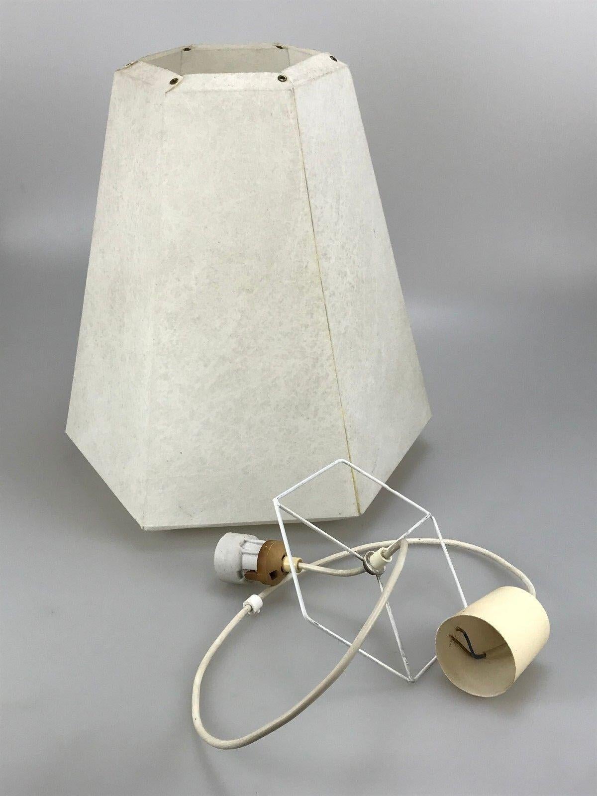 60s 70s Lamp Light Rudolph Dörfler Artolux Cocoon Plastic Design For Sale 2