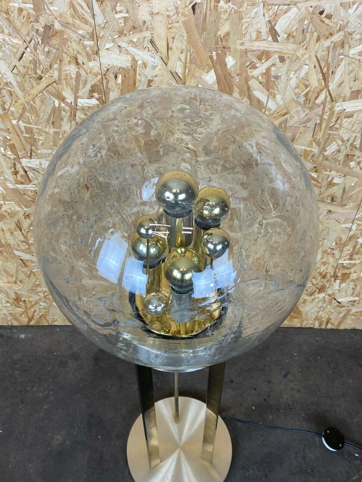 60s 70s Lamp Light Table Lamp Ball Lamp Doria Glass Space Age Design For Sale 5