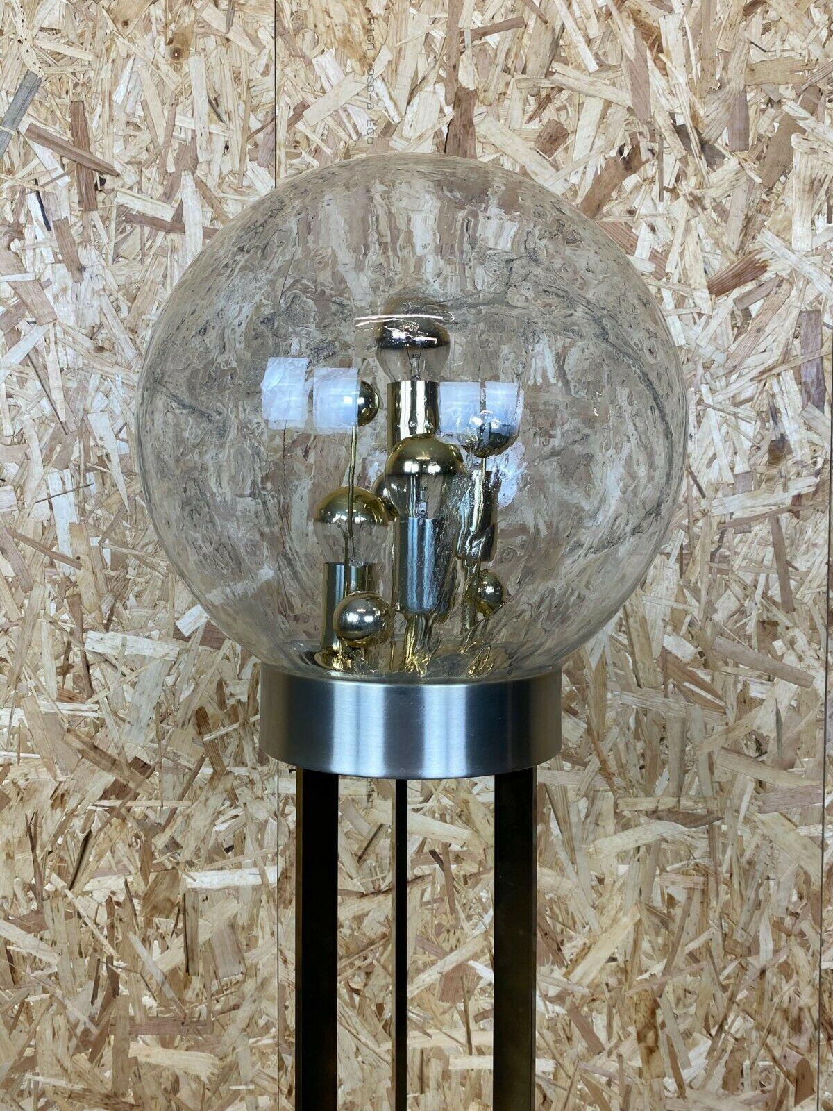 60s 70s Lamp Light Table Lamp Ball Lamp Doria Glass Space Age Design In Good Condition For Sale In Neuenkirchen, NI