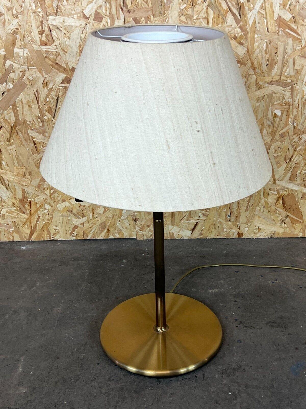 60s 70s Lamp Light Table Lamp Brass Swivel Space Age Design In Good Condition For Sale In Neuenkirchen, NI