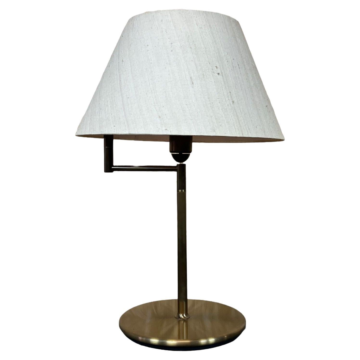 60s 70s Lamp Lamp de table en laiton Swivel Space Age Design