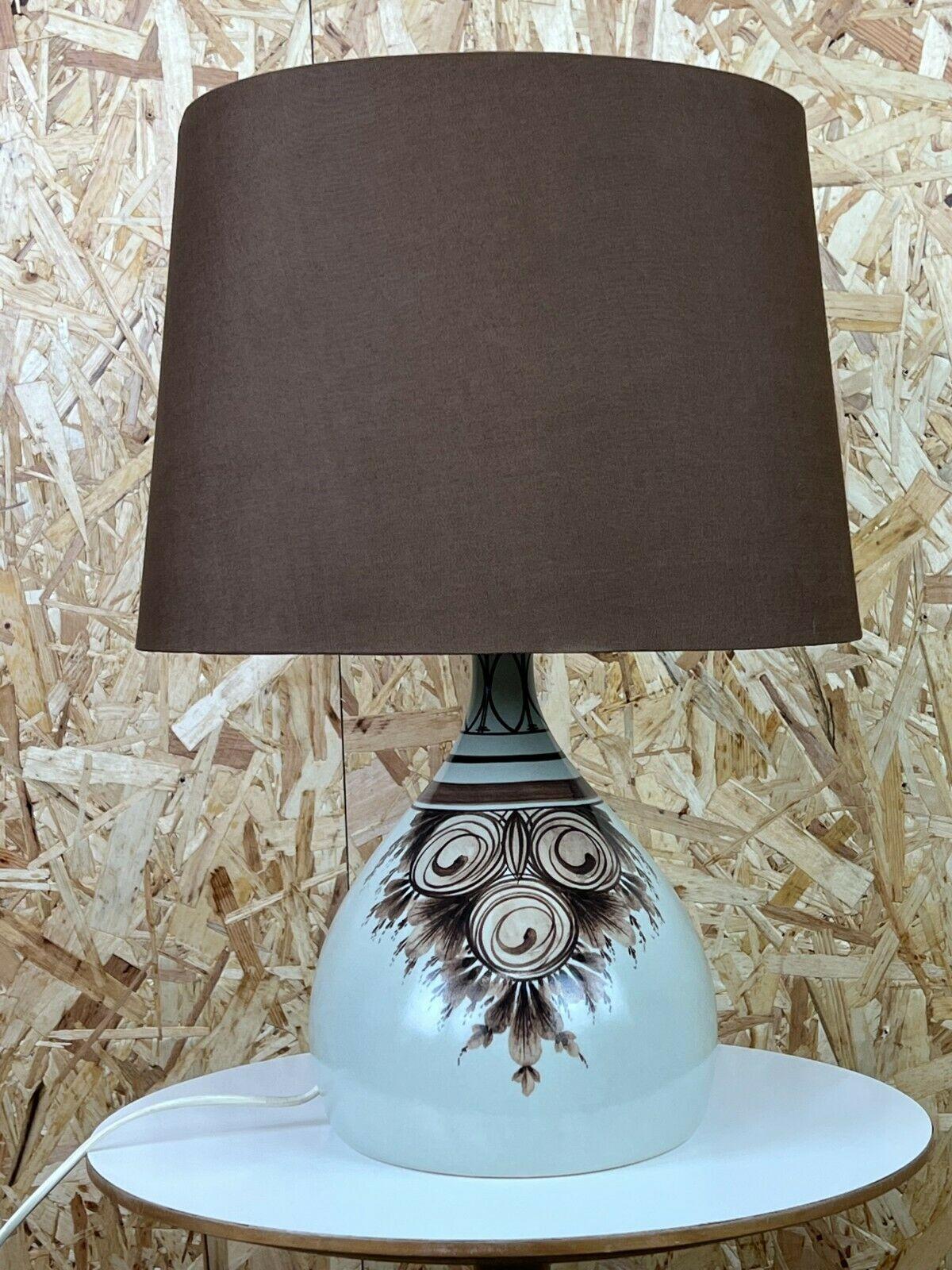60s 70s Lamp Light Table Lamp Ceramic Bjorn Wiinblad Rosenthal Design In Good Condition For Sale In Neuenkirchen, NI