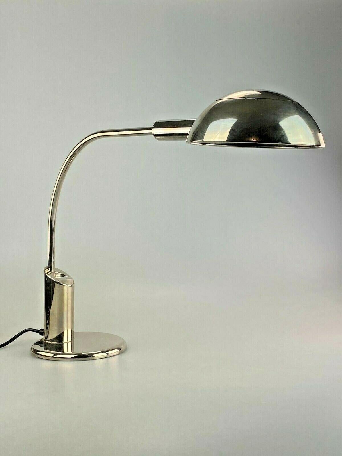 60s 70s lamp light table lamp Florian Schulz desk lamp chrome

Object: desk lamp

Manufacturer: Florian Schulz

Condition: good

Age: around 1960-1970

Dimensions:

63cm x 17.5cm x 39cm

Other notes:

Shipping without bulbs

The