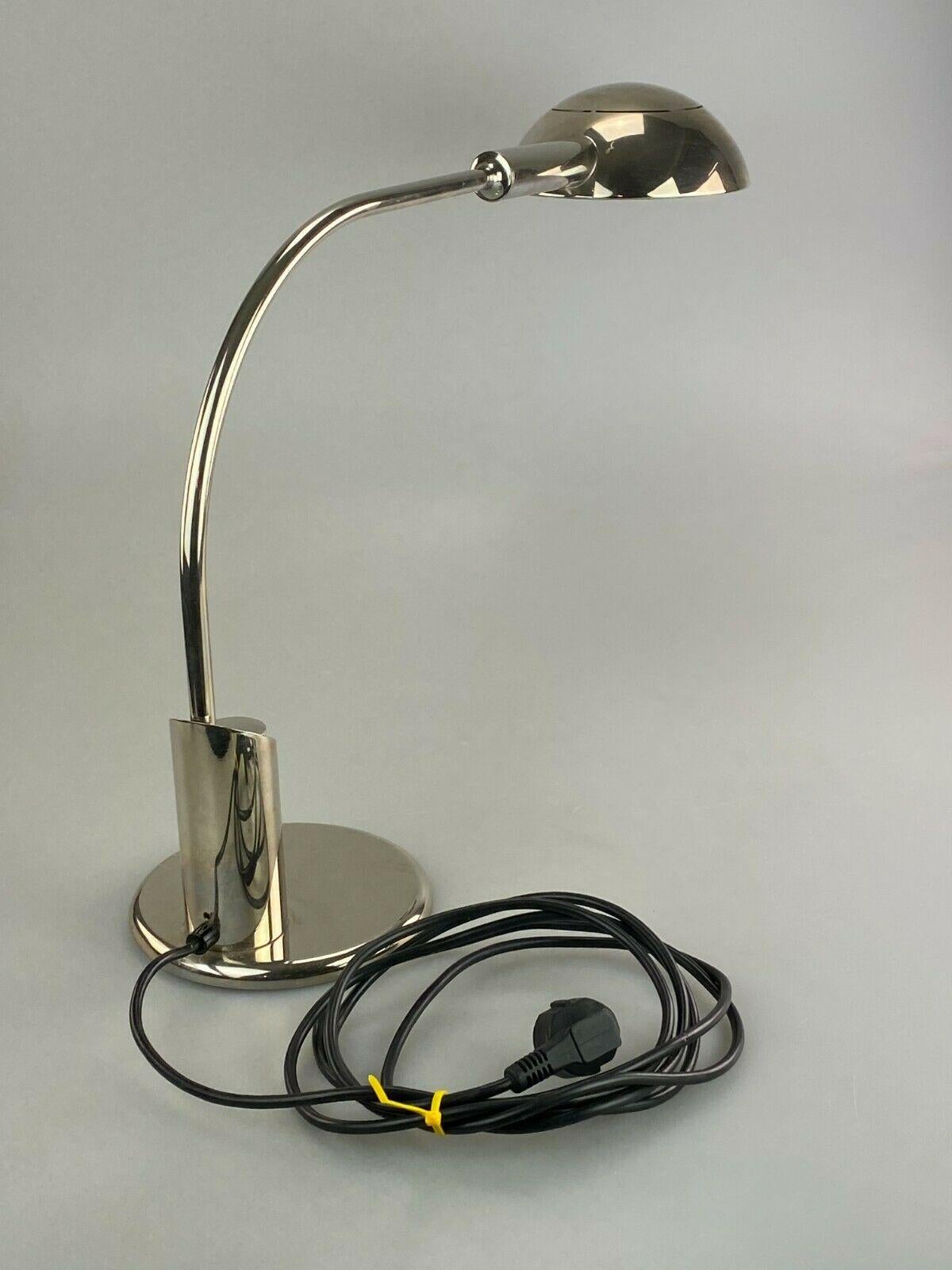 60s 70s Lamp Light Table Lamp Florian Schulz Desk Lamp Chrome 3
