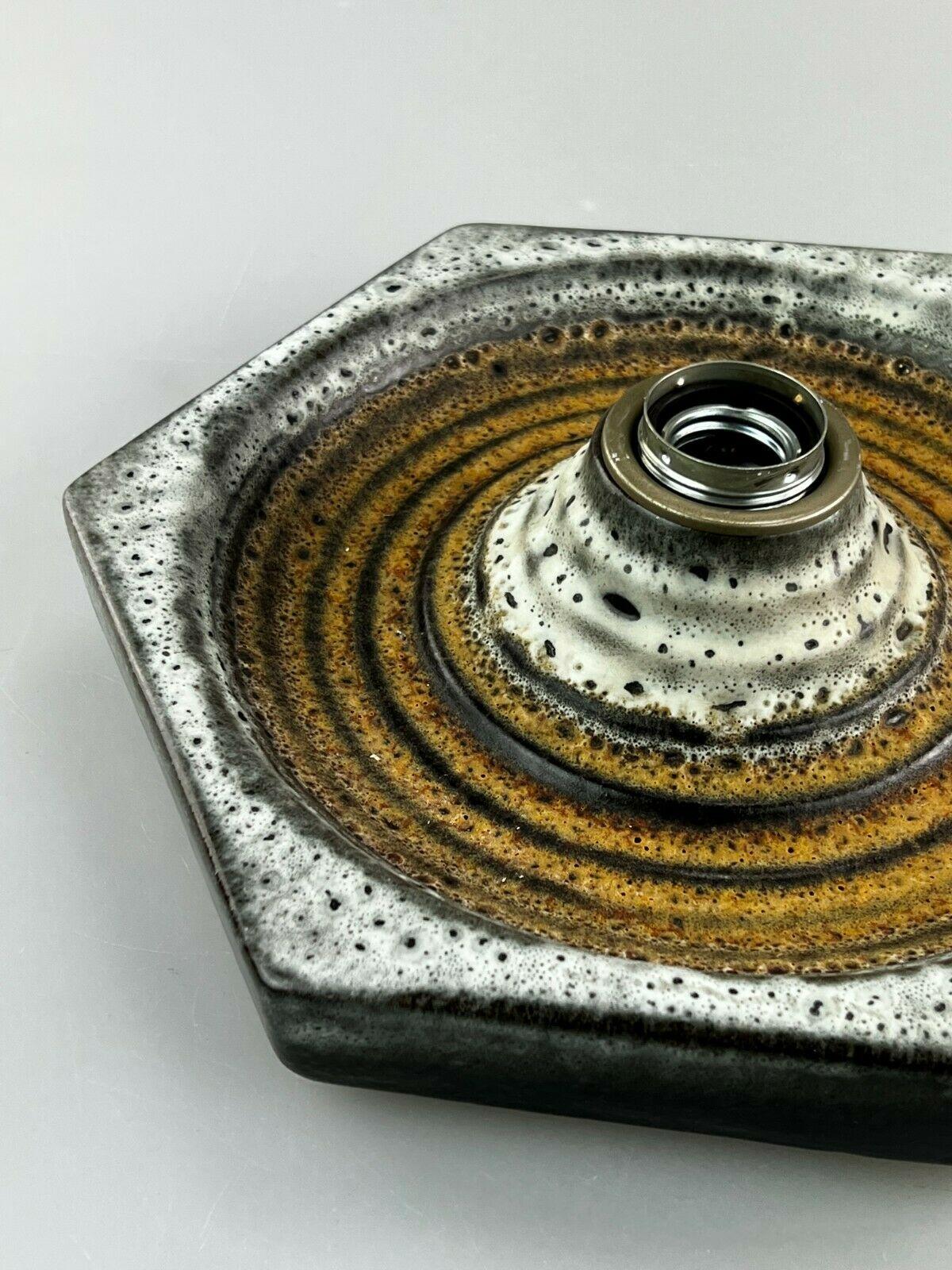 60s 70s Lamp Light Wall Lamp Ceramic Mid Century Space Age 60s 70s finales del siglo XX