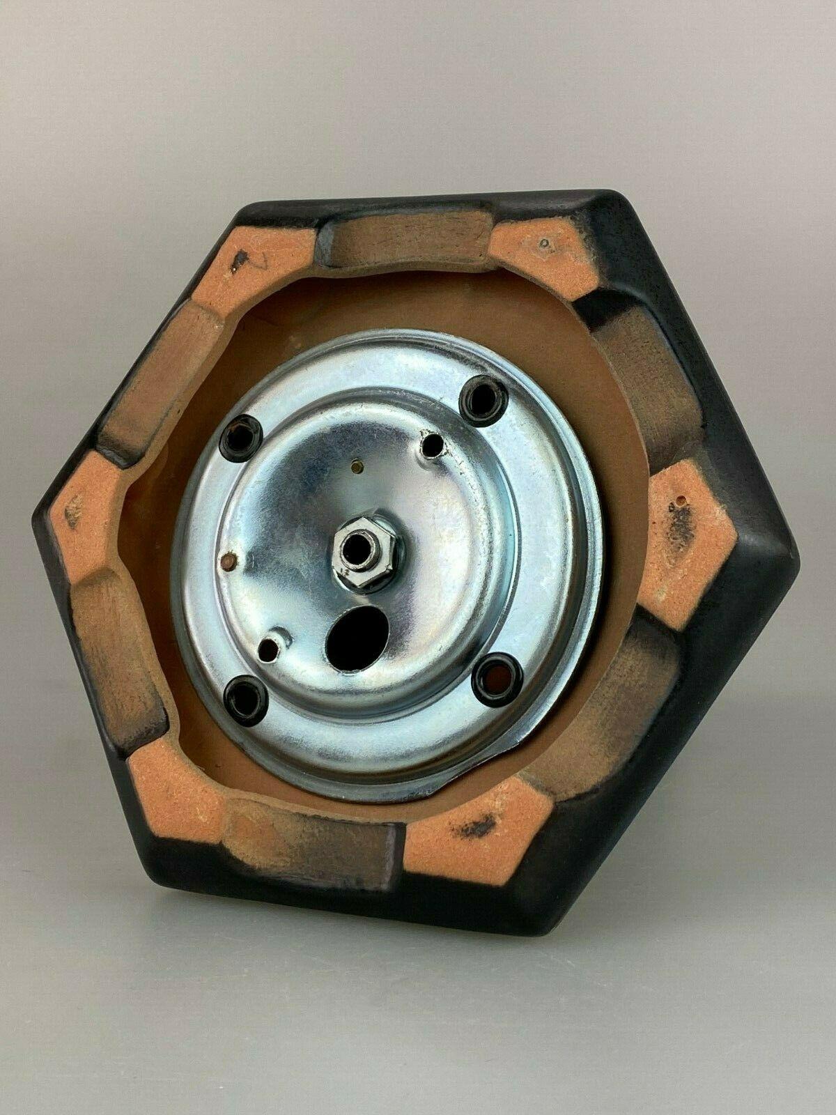 Lampe murale en céramique milieu de siècle ère spatiale, années 60s 70 en vente 1