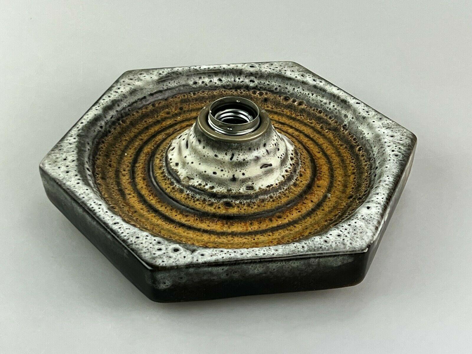 60s 70s Lamp Light Wall Lamp Ceramic Mid Century Space Age 60s 70s 2