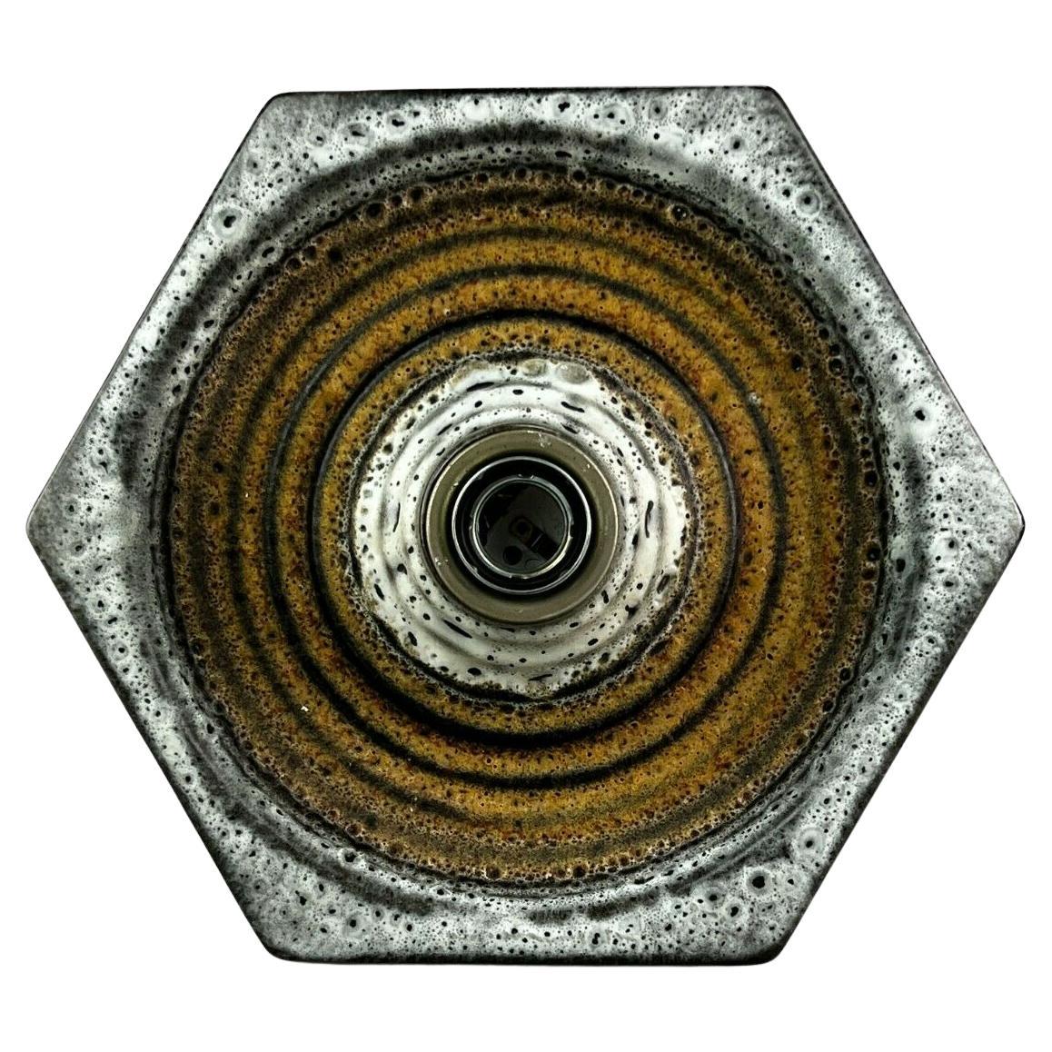 60s 70s Lamp Light Wall Lamp Ceramic Mid Century Space Age 60s 70s