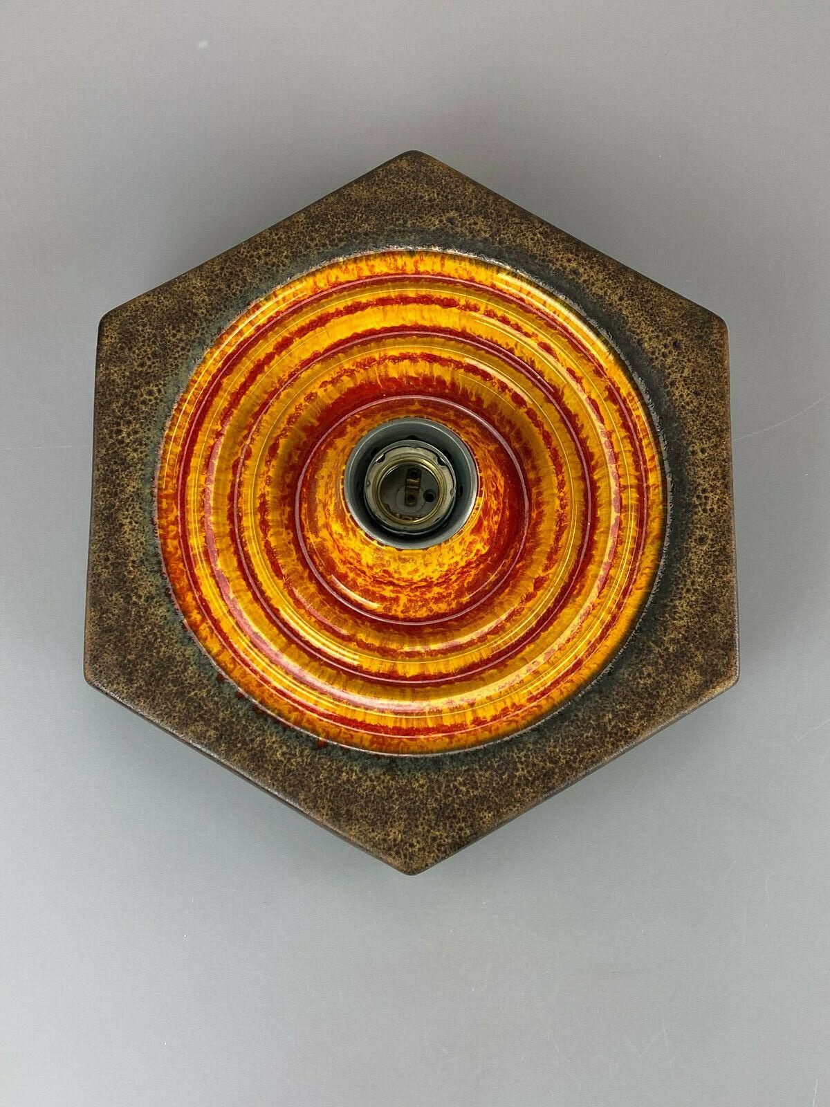 Allemand Lampe murale en céramique de l'ère spatiale mi-siècle moderne, années 60/70