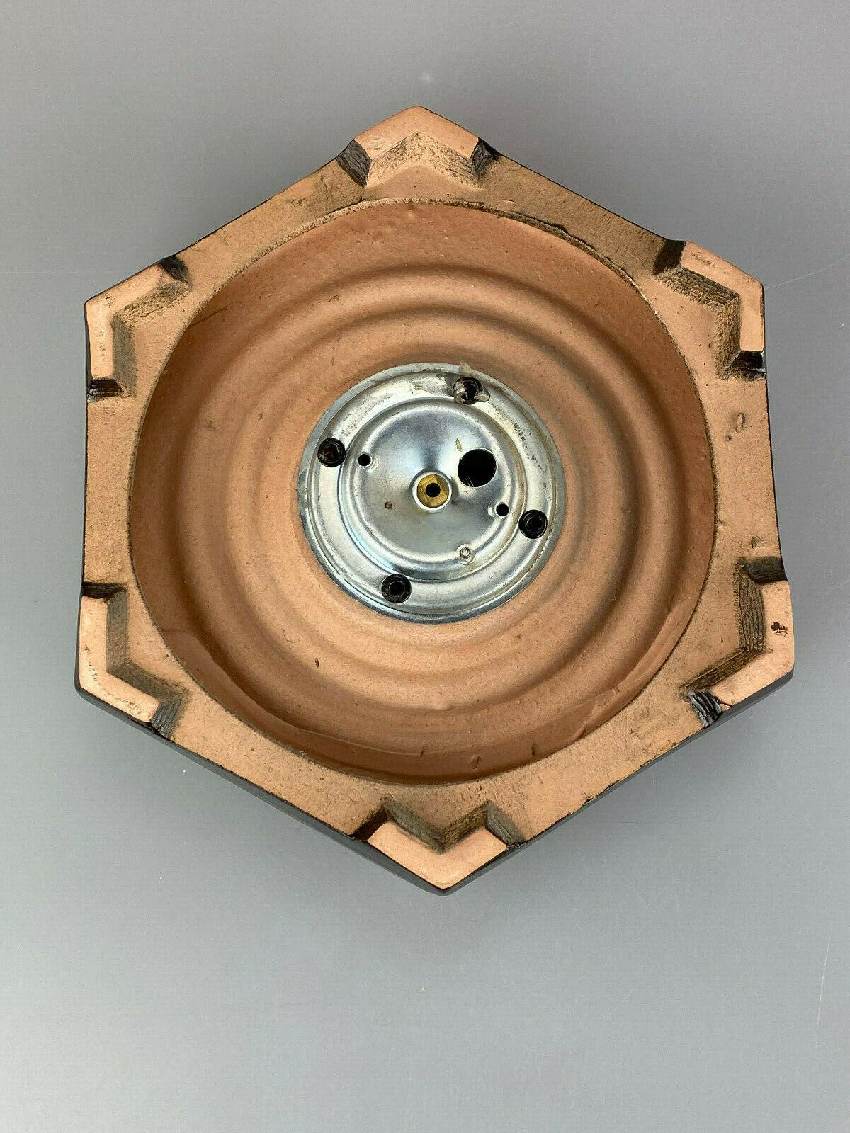 Lampe murale en céramique de l'ère spatiale mi-siècle moderne, années 60/70 3